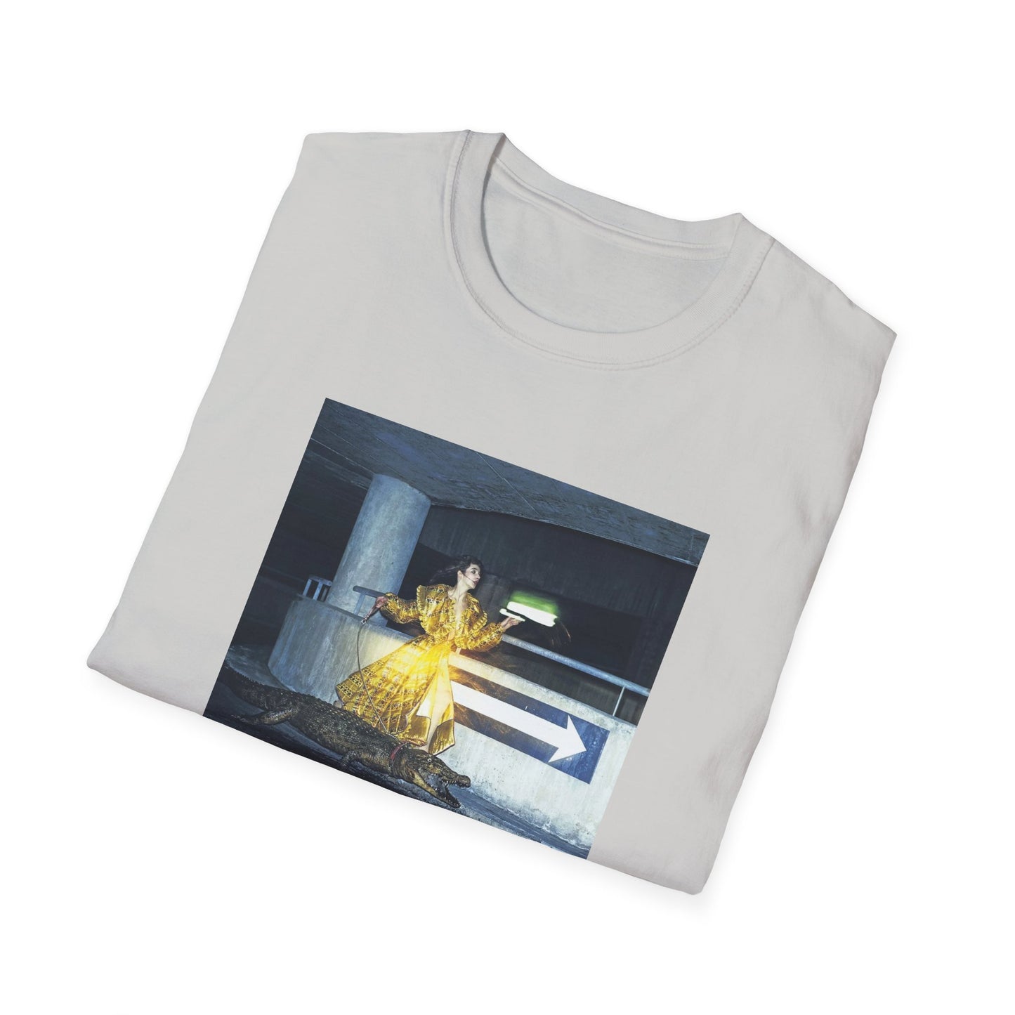 kate bush walking a crocodile in fong leng through the barbican car park tshirt