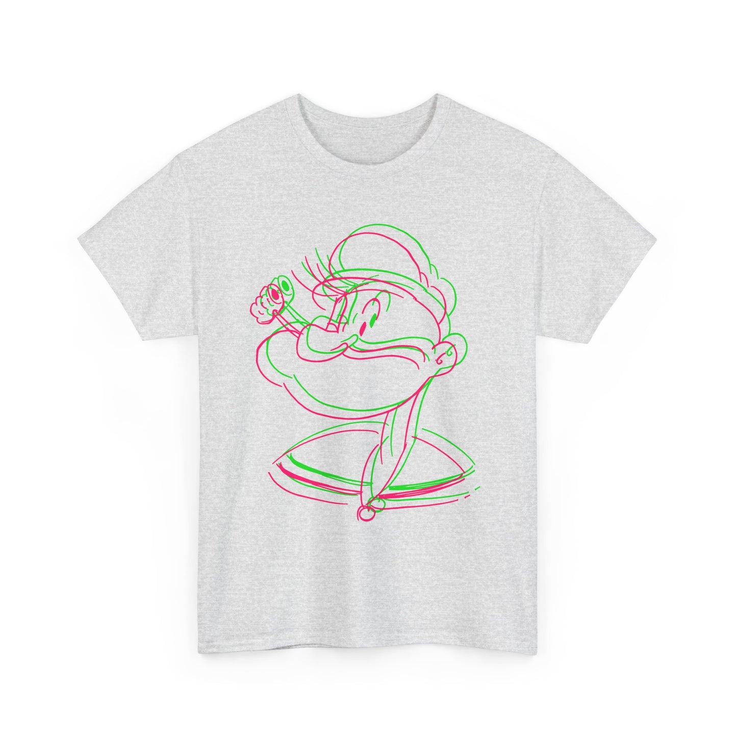1930s vintage popeye illustration reproduction tshirt