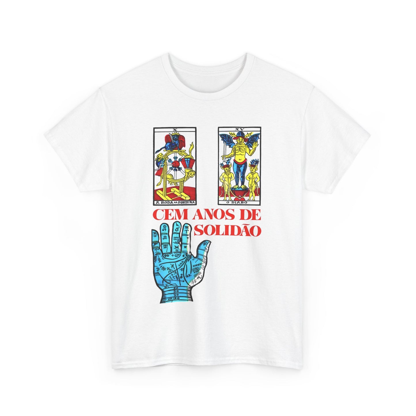 1980s book cover for one hundred years of solitude by gabriel garcía márquez tshirt