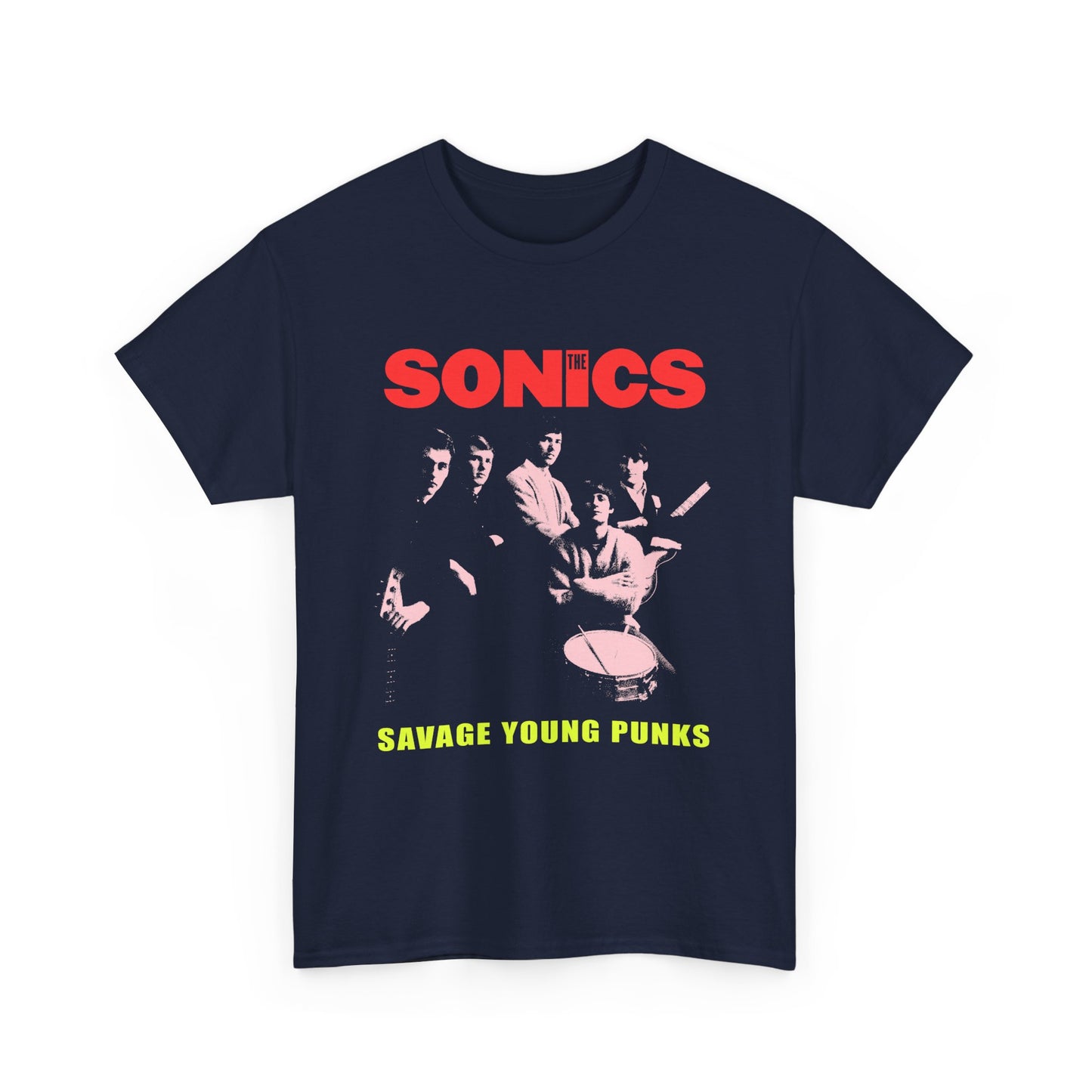 the savage young sonics fan art tshirt