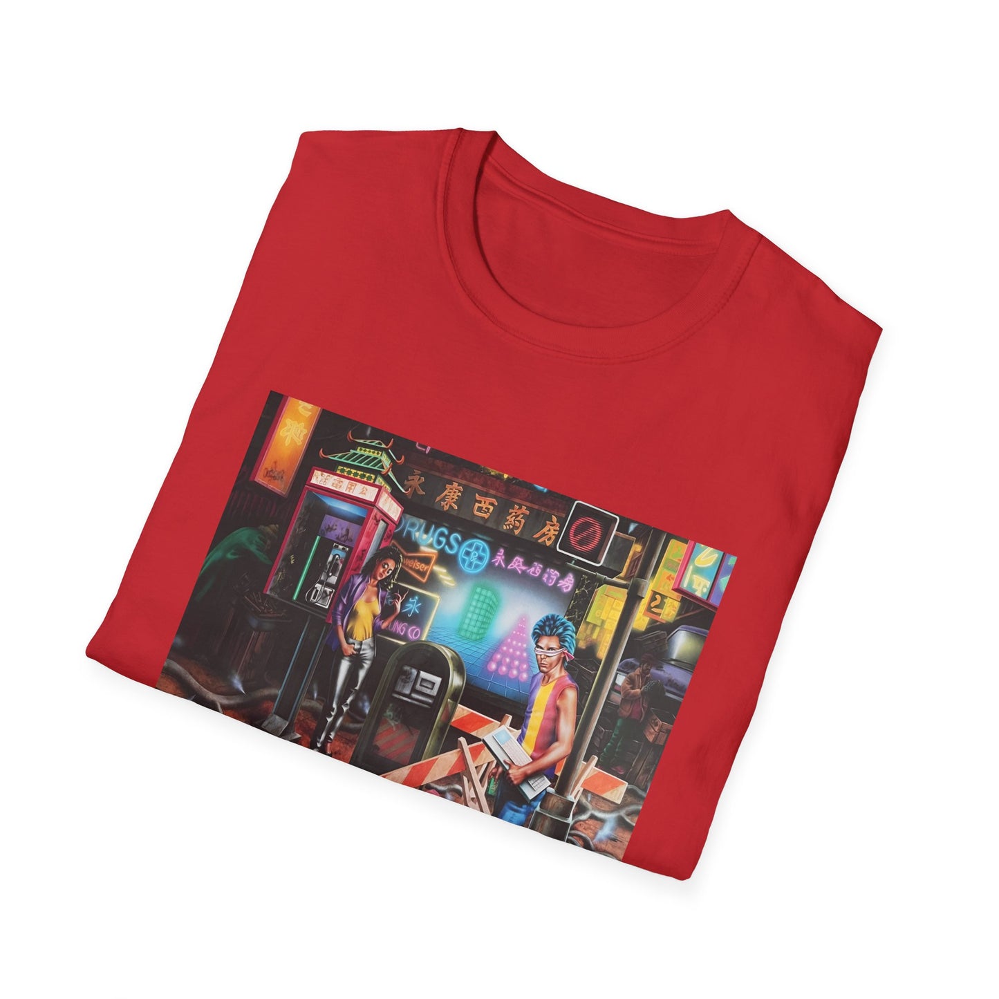 1984 william gibson book neuromancer barclay dust jacket tshirt