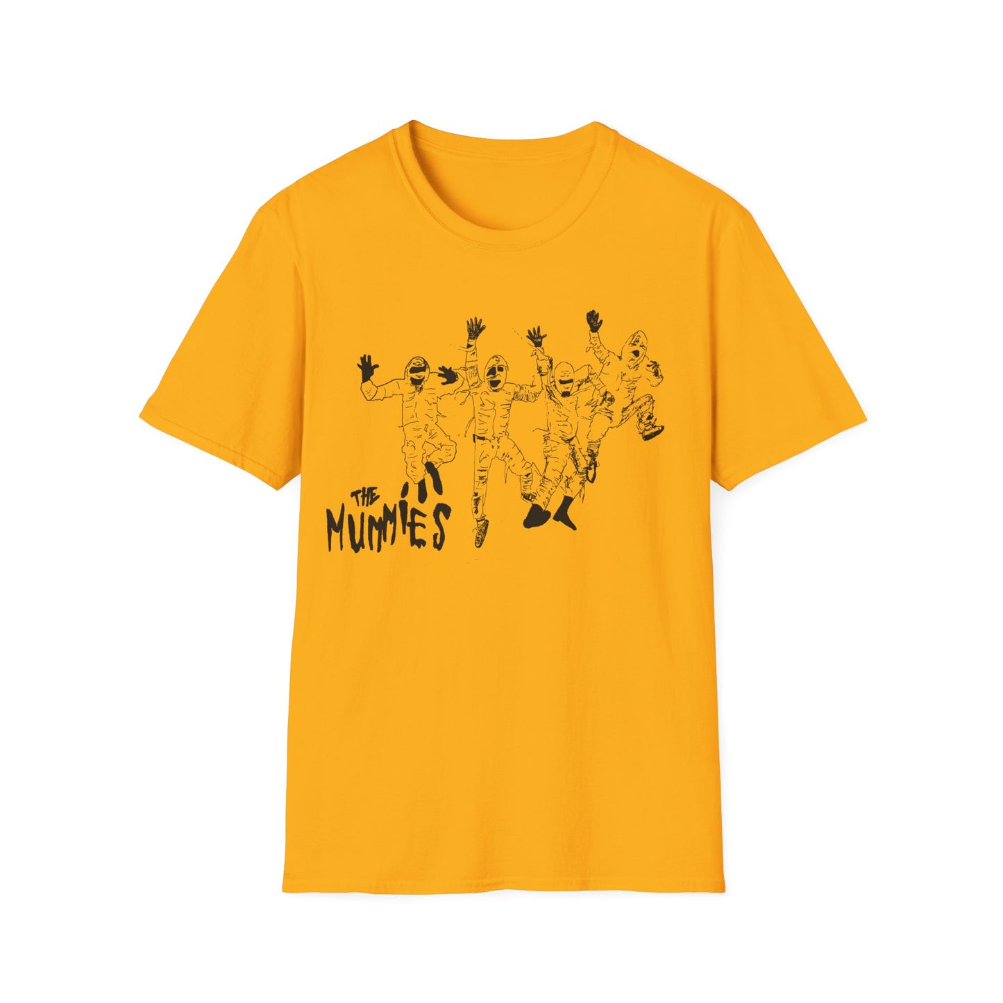 original drawing budget rockers the mummies fan art tshirt