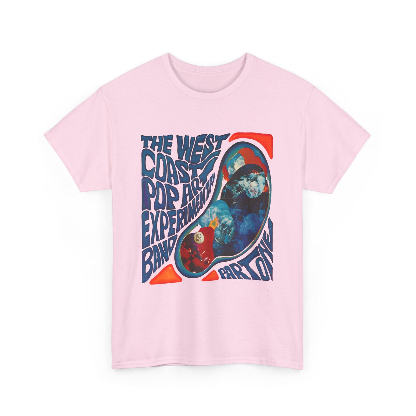 1967 part one by the west coast pop art experimental band album cover stretched tshirt