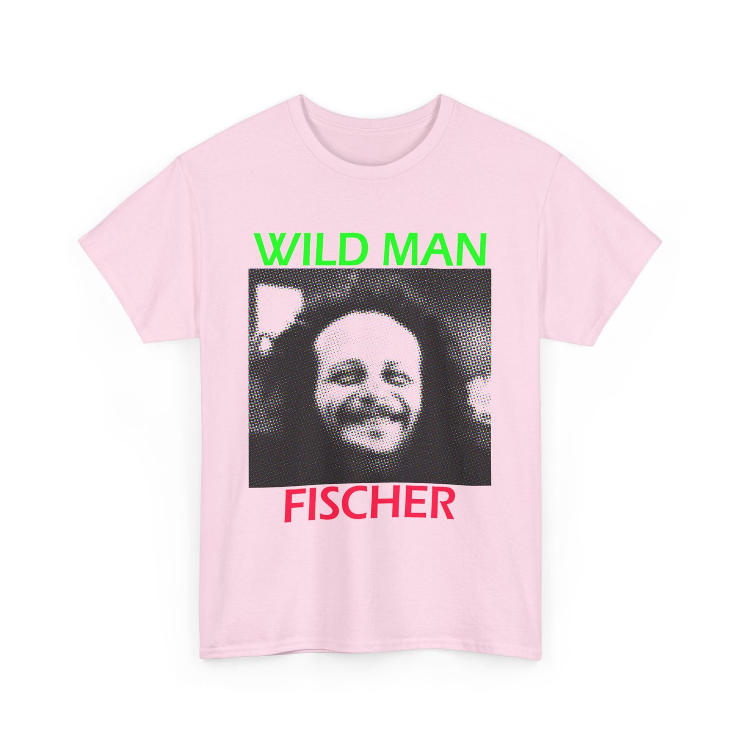 wild man fischer fan art light colour tshirt