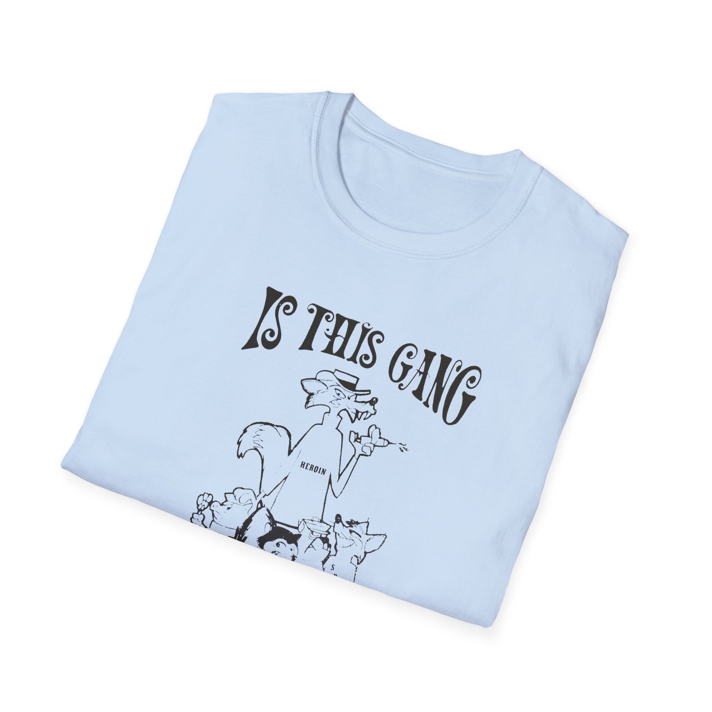 1960s/70s anti drug poster is this gang worth dying for? by smartset smarteen s.o.s tshirt