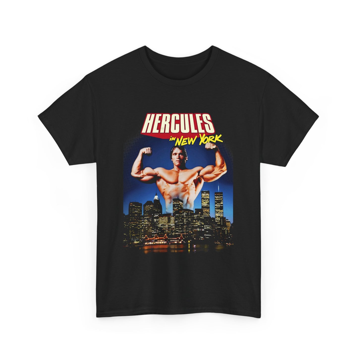 1970 hercules in new york movie poster tshirt