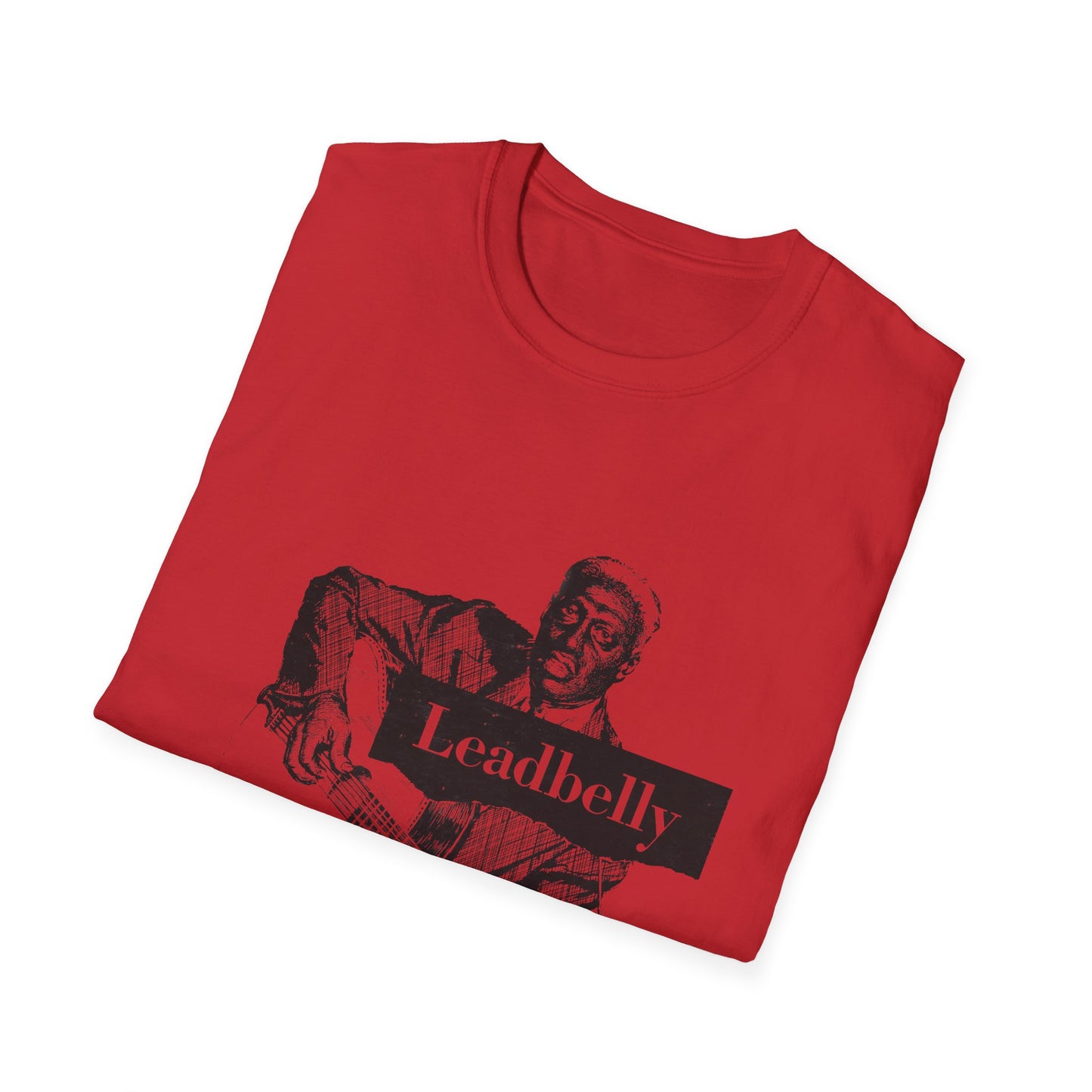lead belly reproduction tshirt