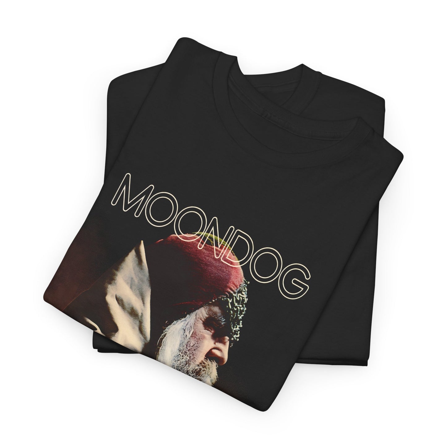 1969 moondog self titled album cover stretched tshirt
