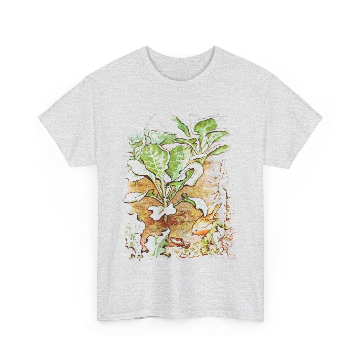 1901 the tale of peter rabbit peters lost shoe in the forest reproduction tshirt