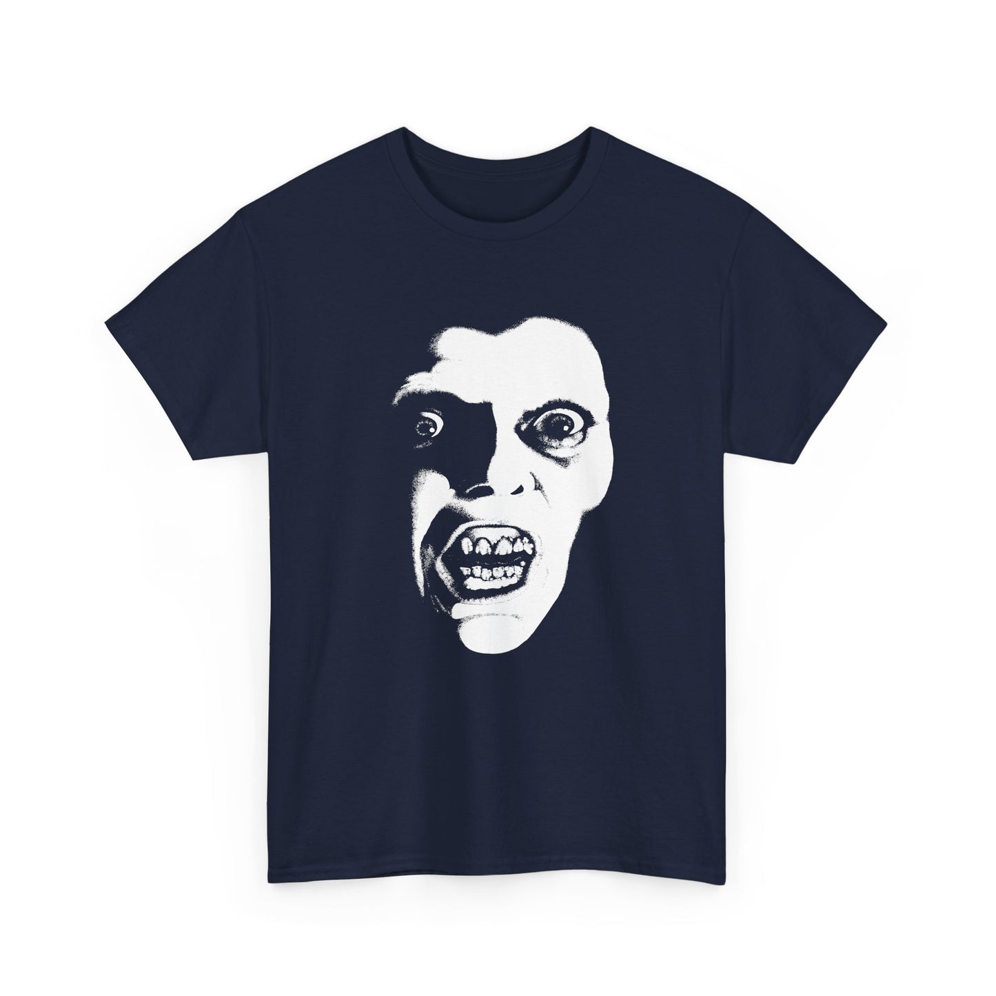 1973 the exorcist captain howdy pazuzu face demon tshirt