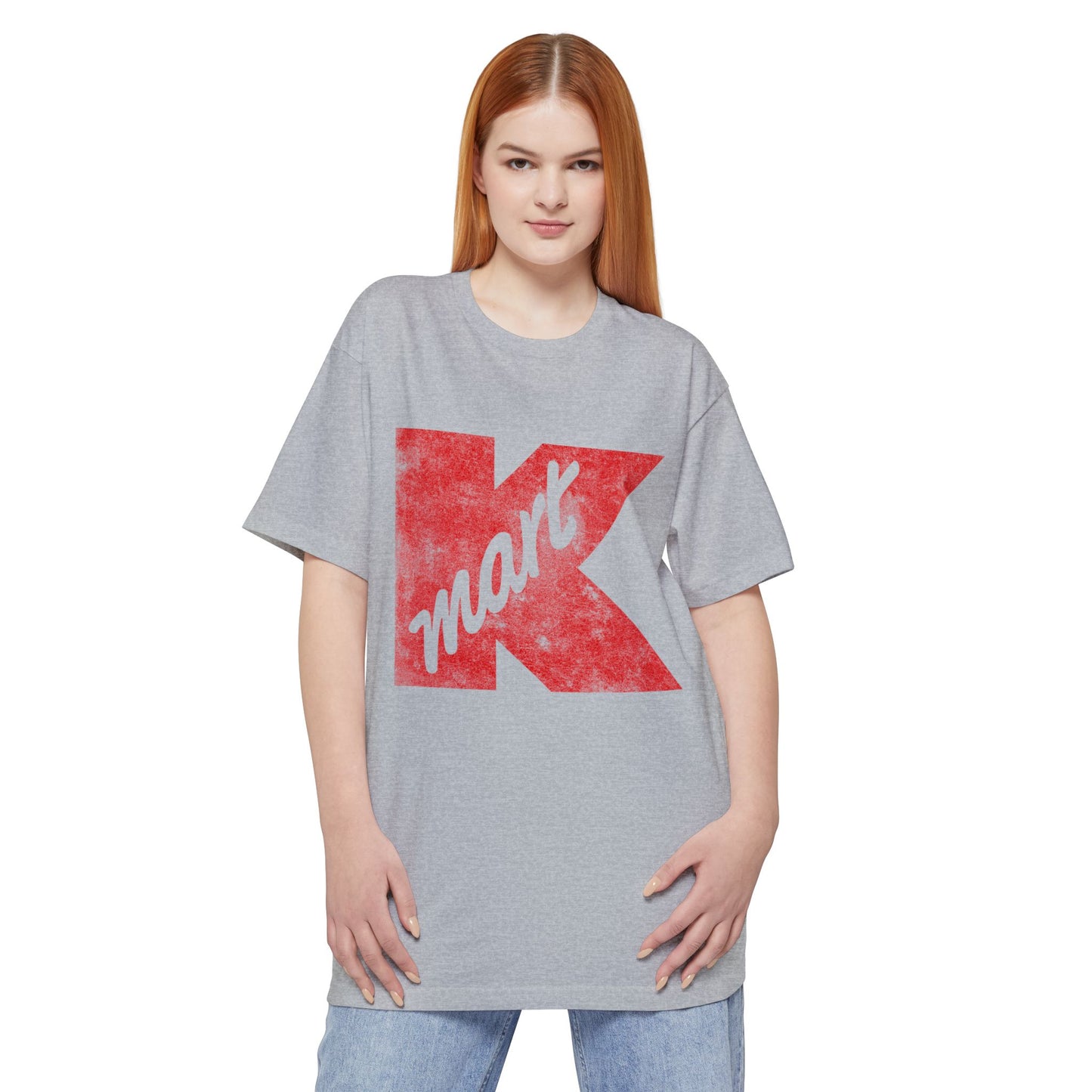 oversized distressed kmart vintage logo version 2 unisex tall beefy tshirt