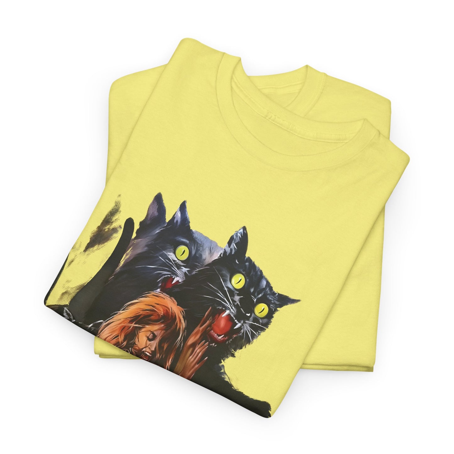 1969 eye of the cat movie poster custom edit tshirt