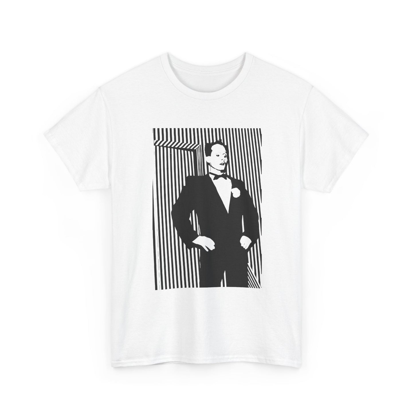 klaus nomi photo stencil tshirt