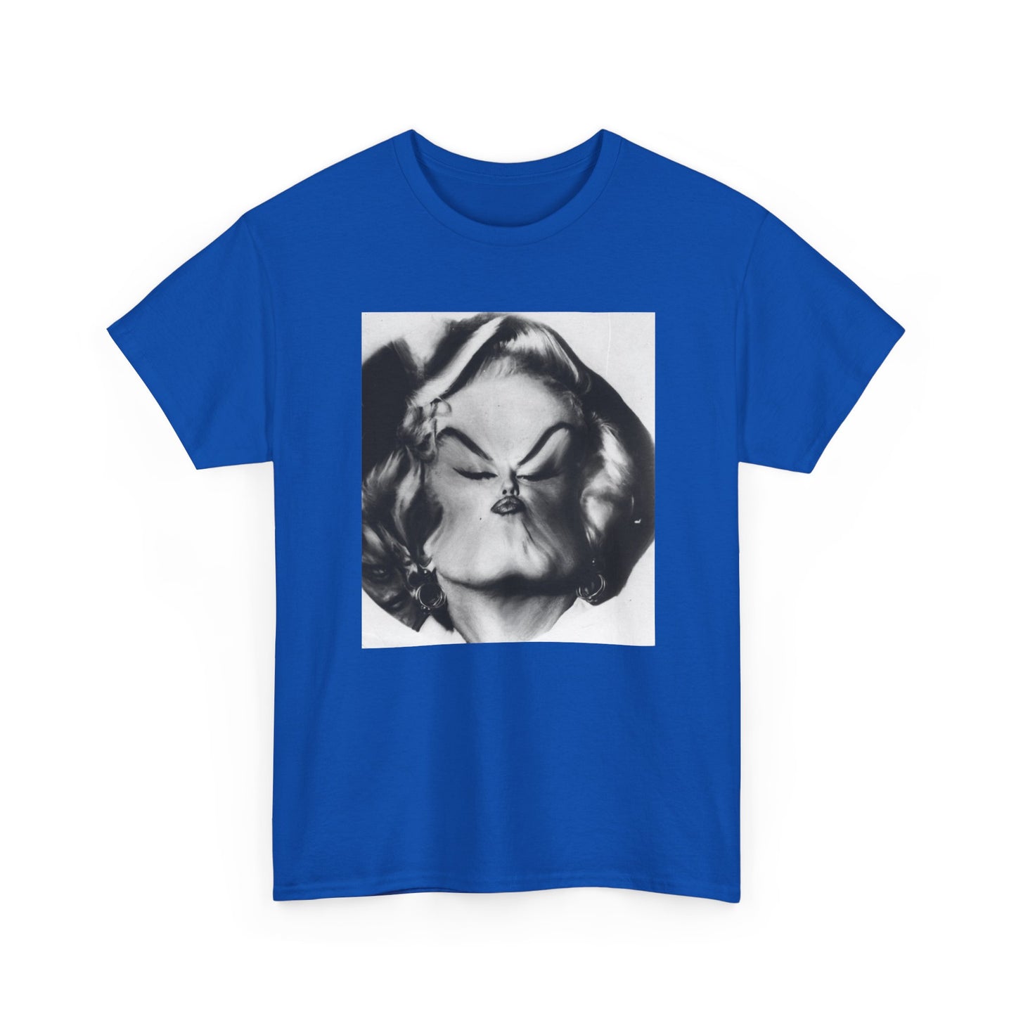 1960 marilyn monroe weegee distortion photo custom edit with border tshirt