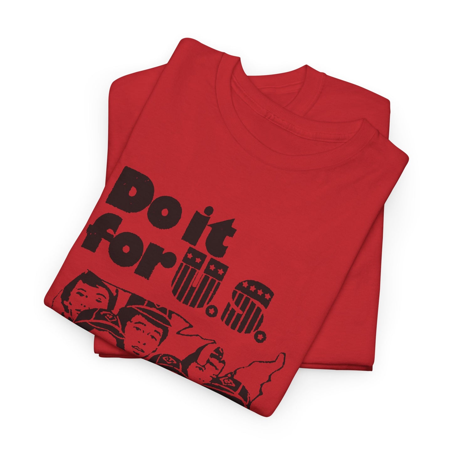 do it for us old boyscouts ad encouraging people to vote in the 1976 election tshirt
