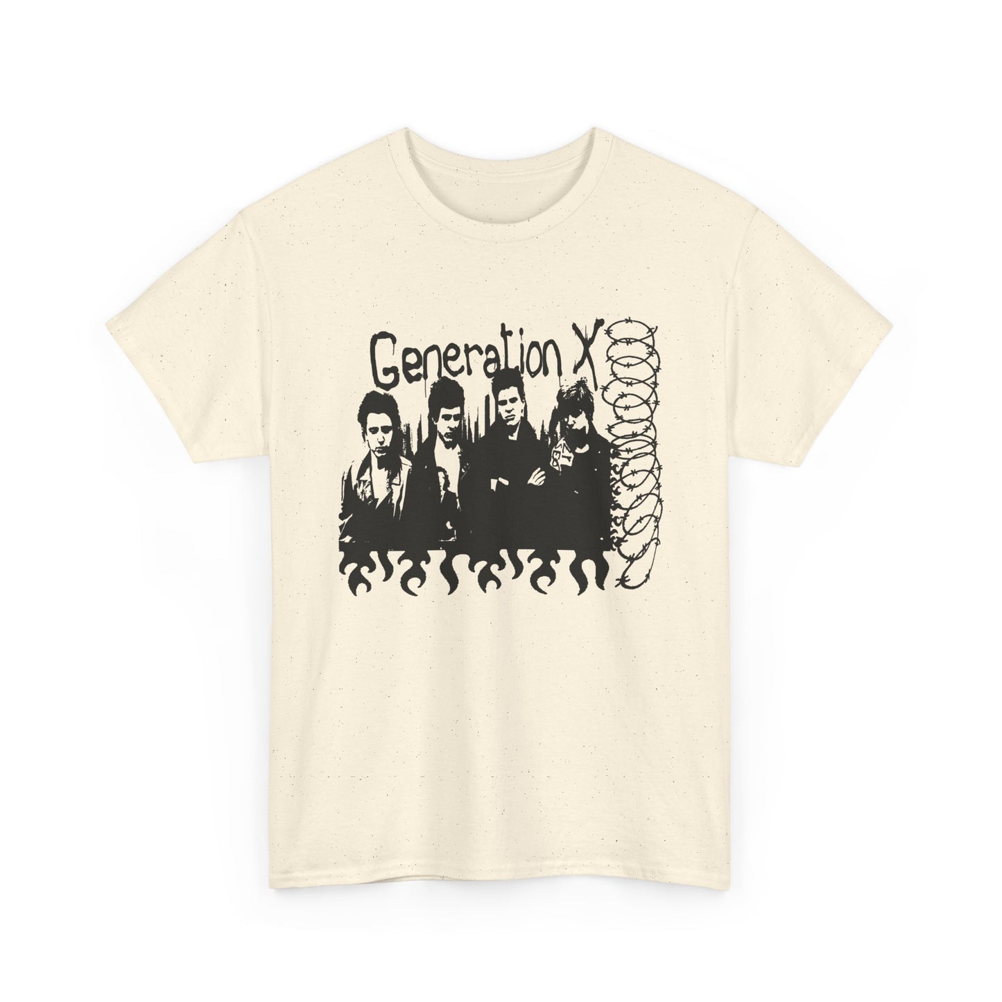 generation x fan art band tshirt