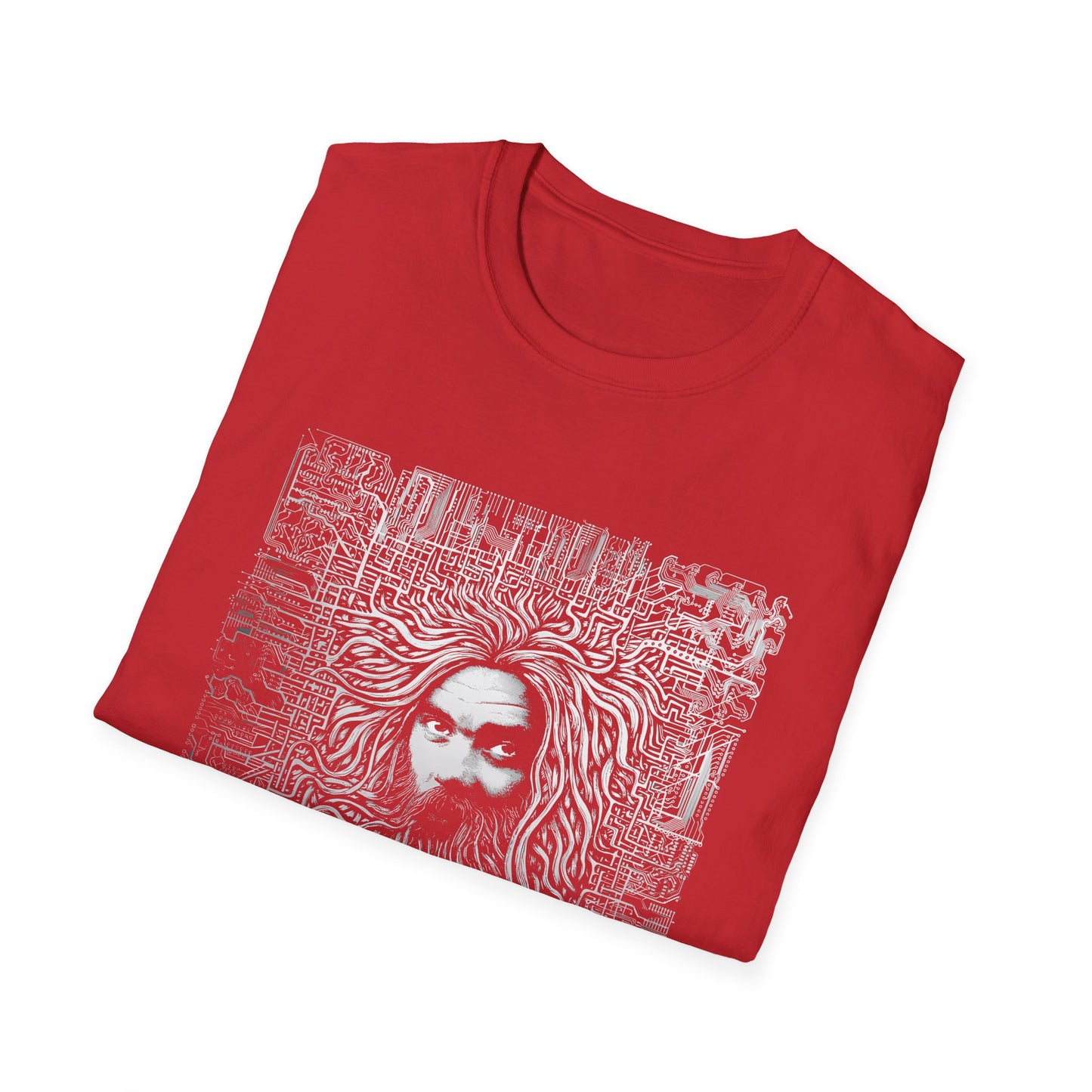 roky erickson tour poster in white tshirt