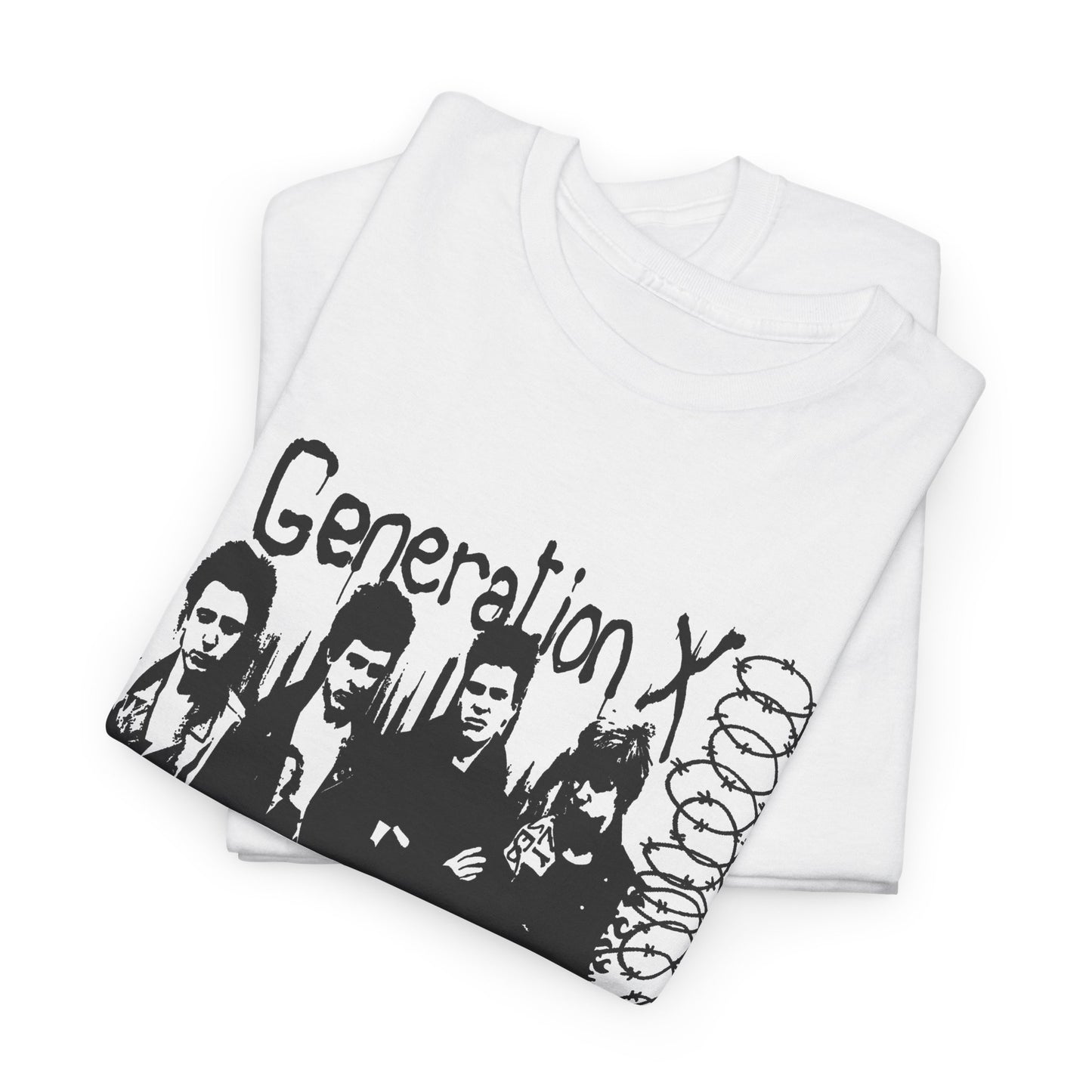 generation x fan art band tshirt