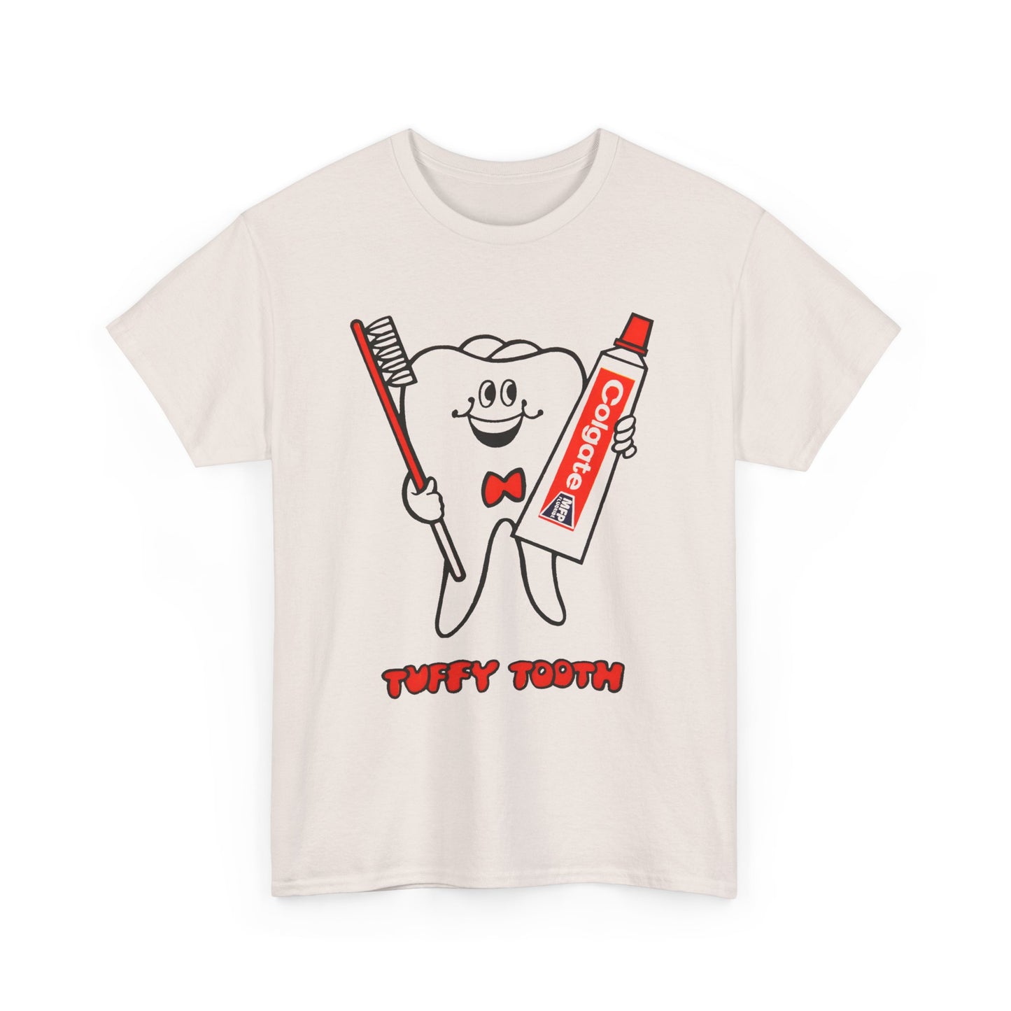 1969 tuffy tooth dental hygiene for children ad tshirt