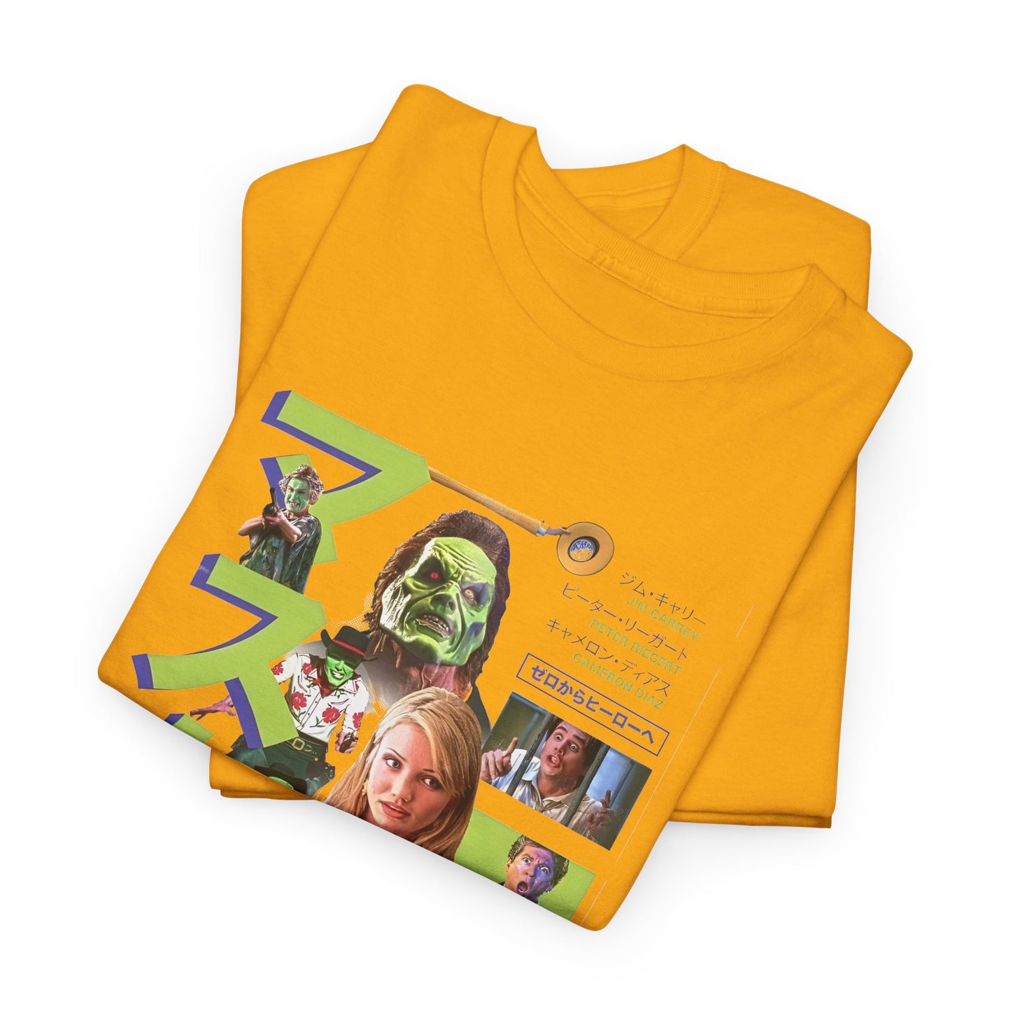 1994 japanese movie poster for the mask reproduction tshirt