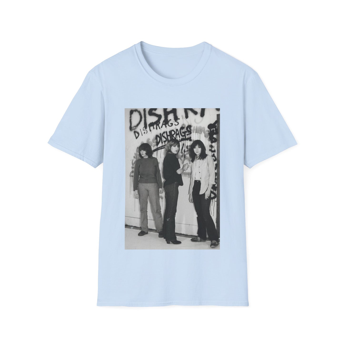 canadian punk band the dishrags photo tshirt