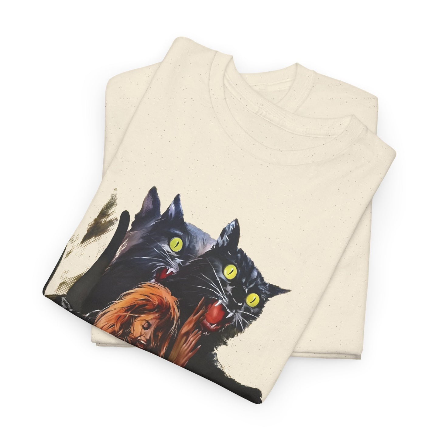 1969 eye of the cat movie poster custom edit tshirt