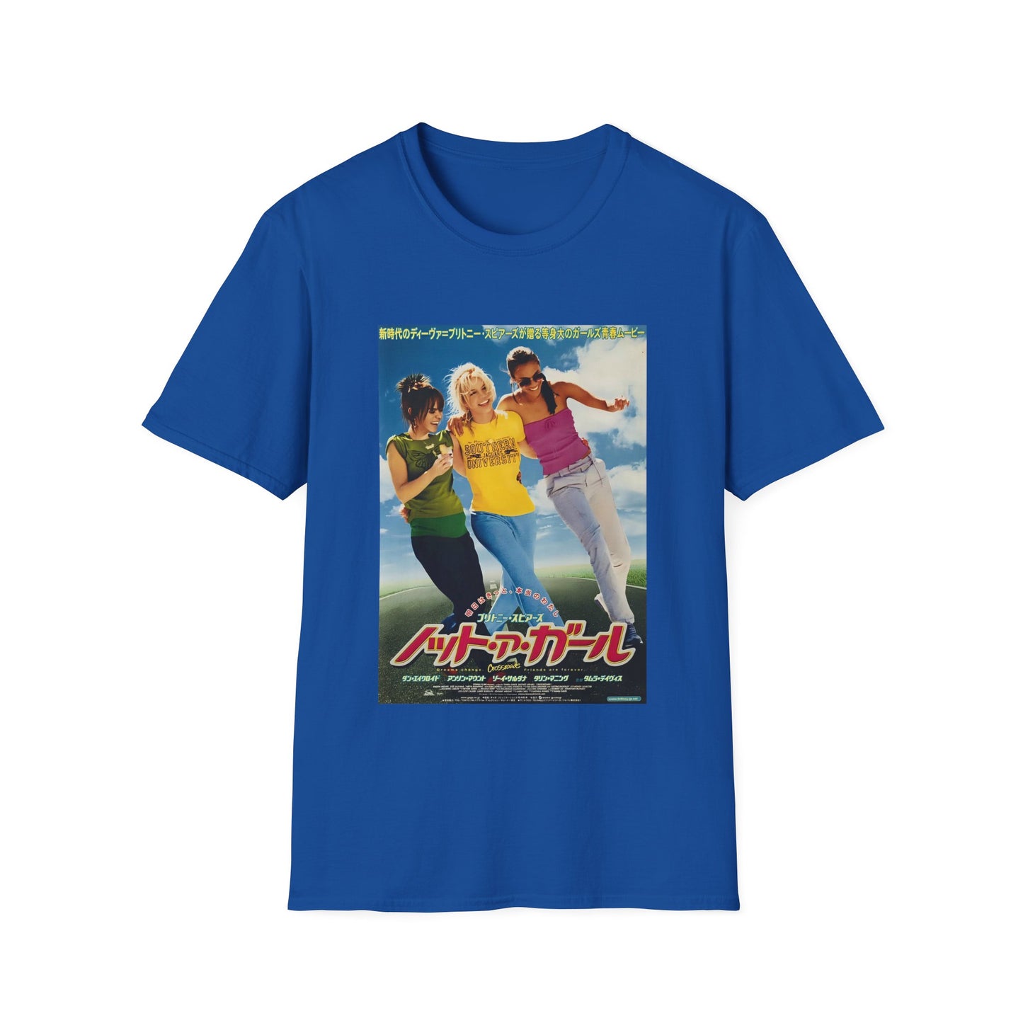 2002 japanese movie poster tshirt britney spears crossroads