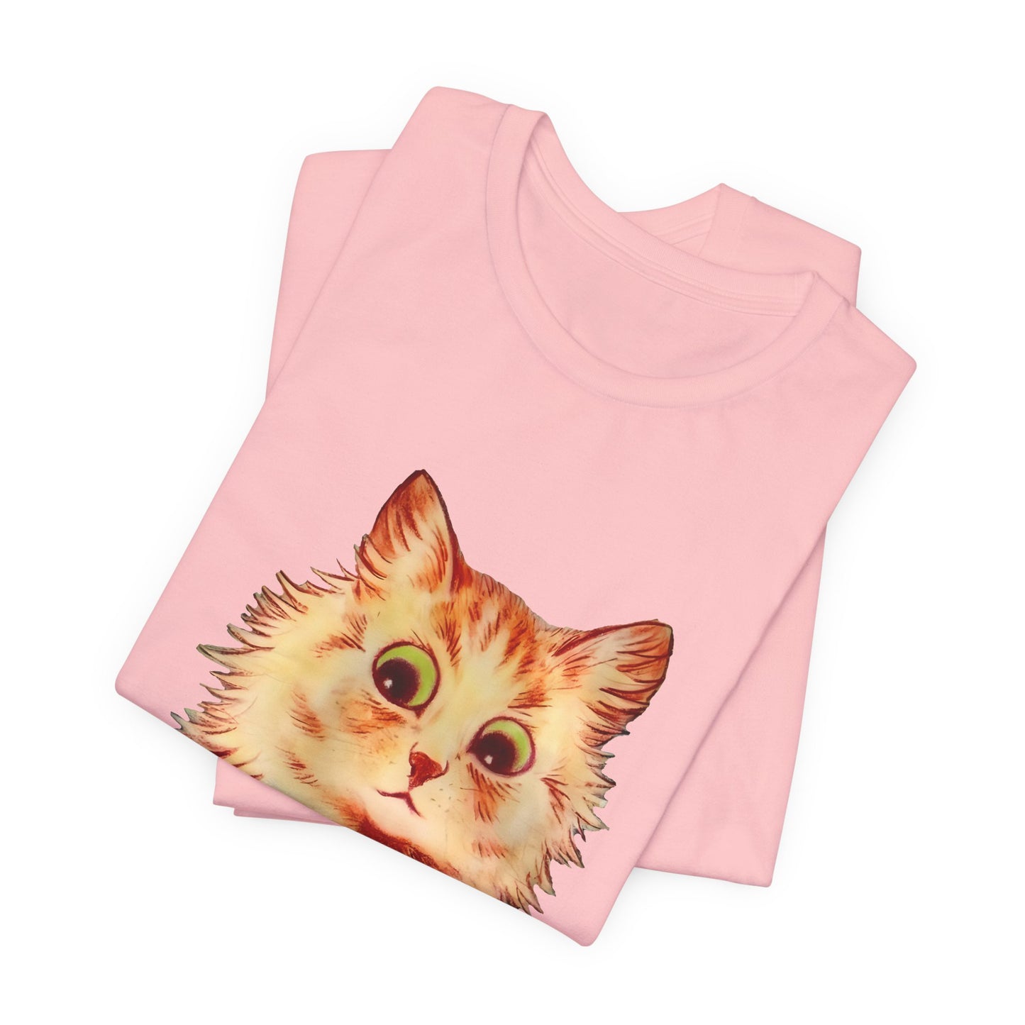 louis wain anthropomorphised cat painting another orange cat
