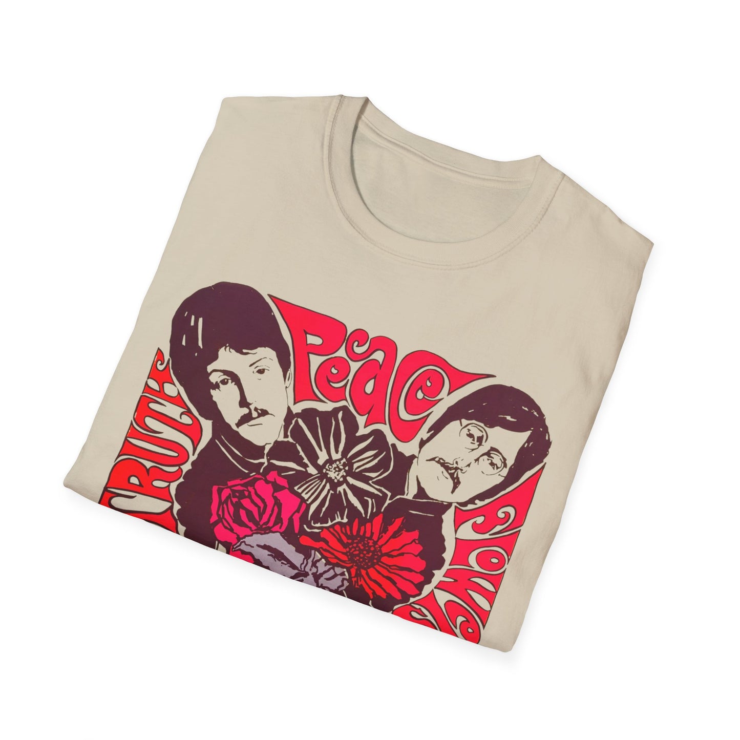 1967 blacklight beatle poster reproduction band tshirt