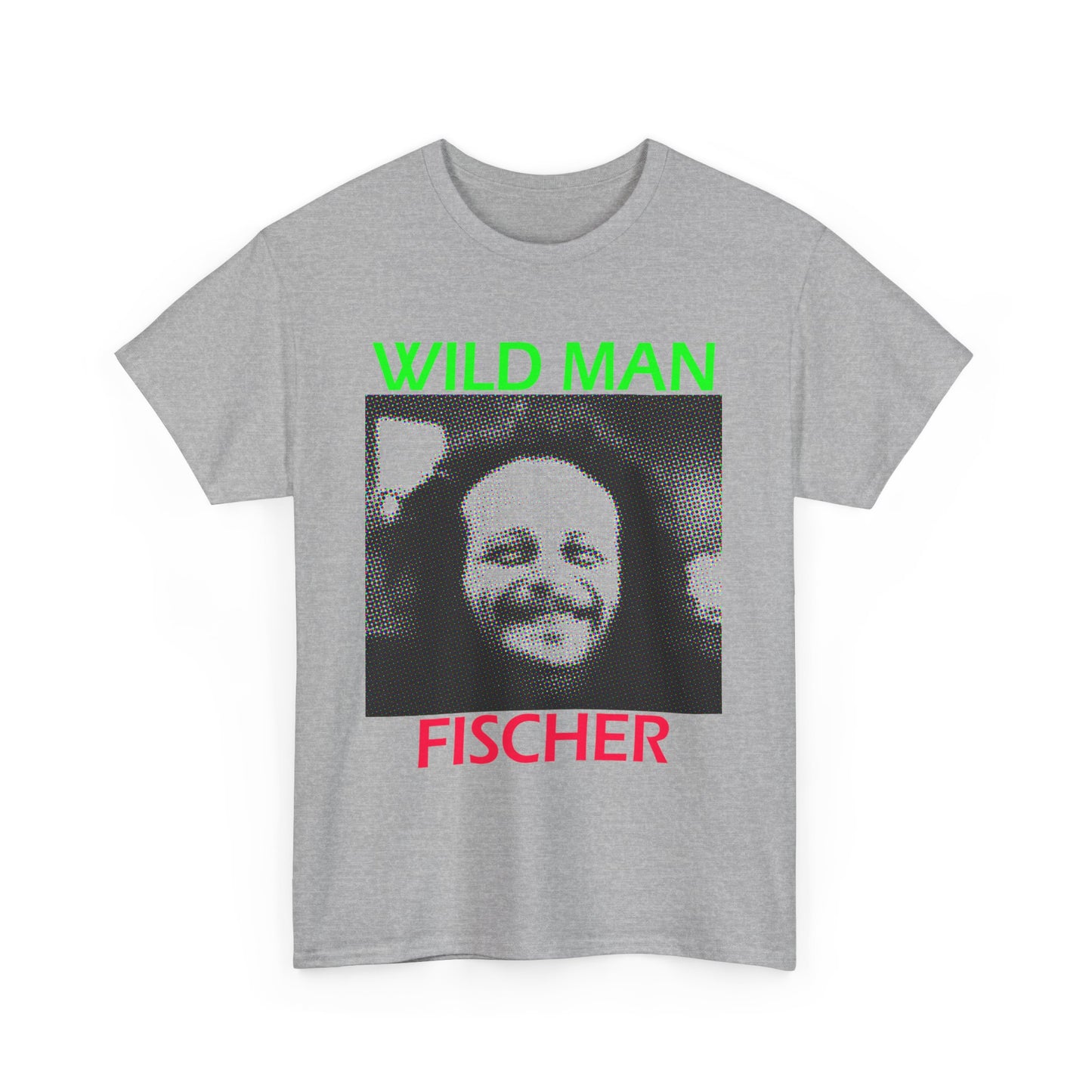wild man fischer fan art light colour tshirt