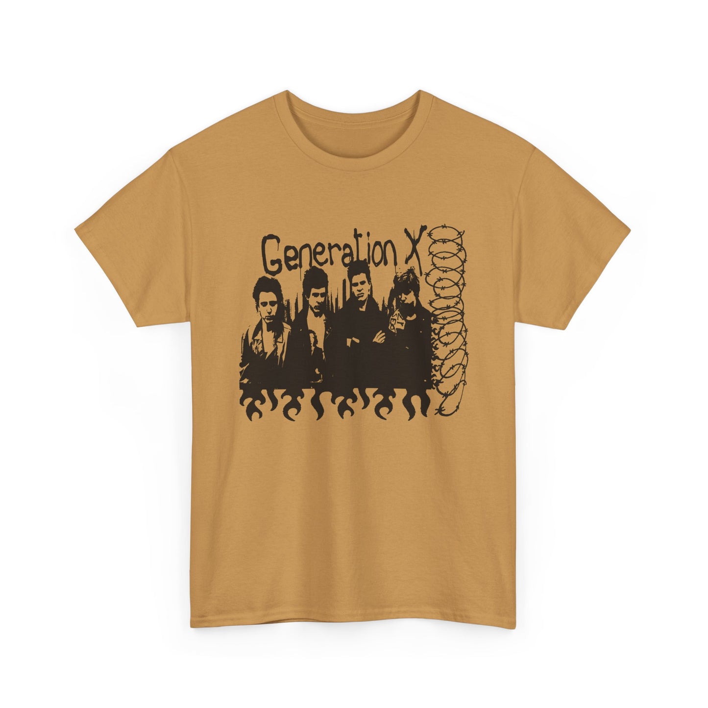 generation x fan art band tshirt