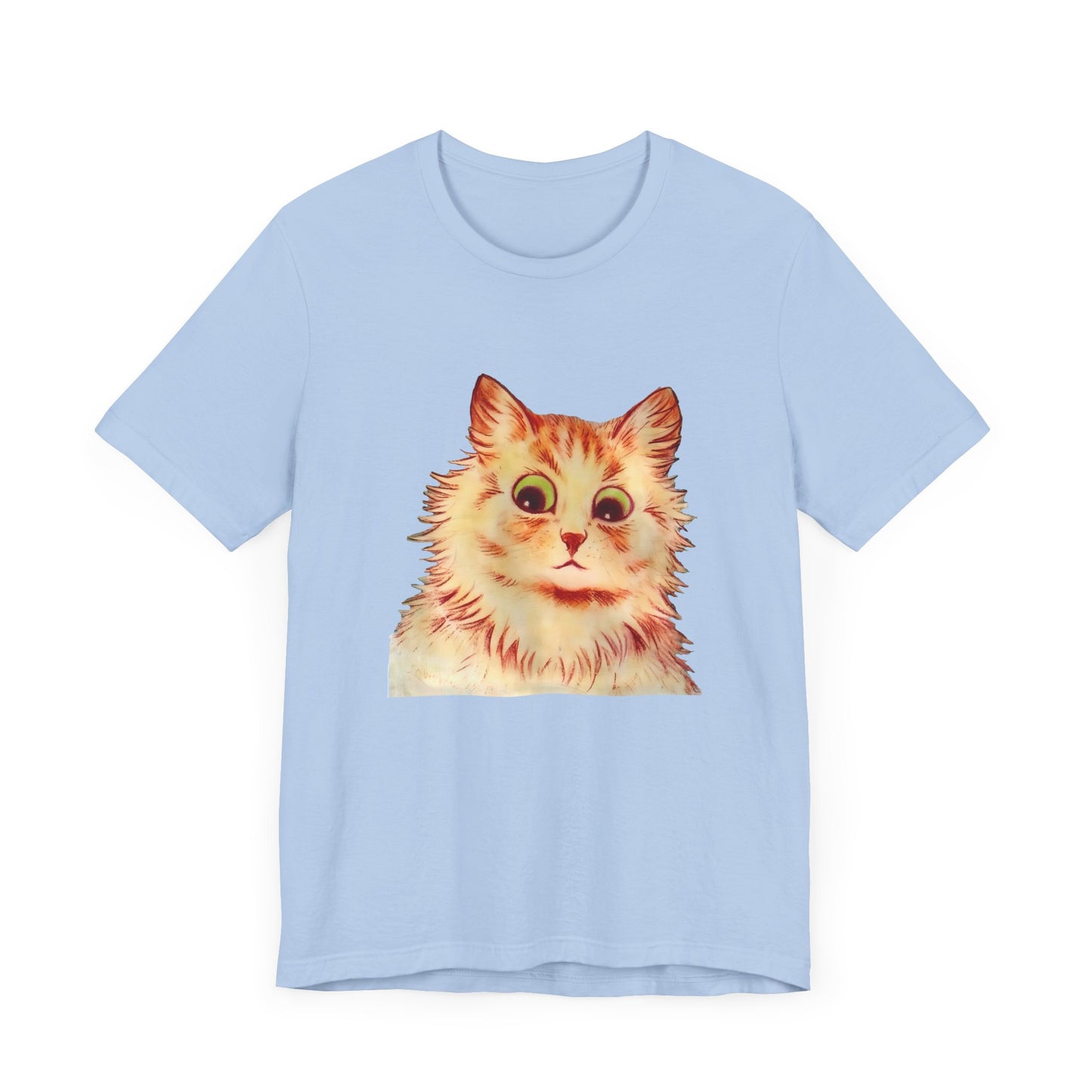louis wain anthropomorphised cat painting another orange cat