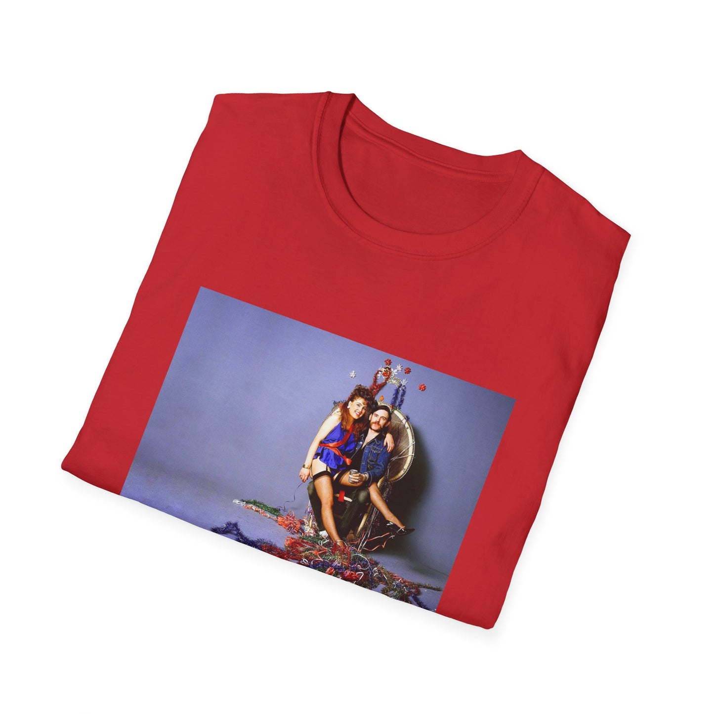 lemmy kilmister festive holiday photo tshirt