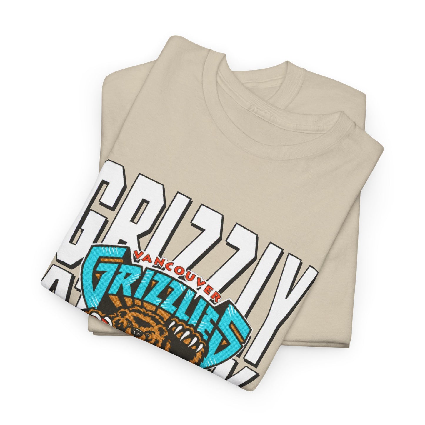 vintage vancouver grizzlies reproduction tshirt