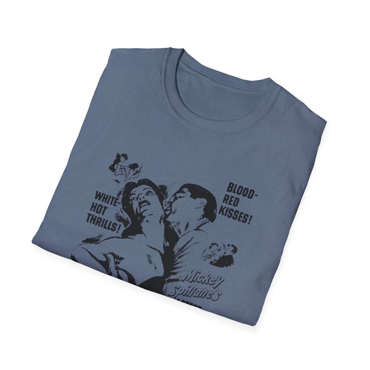 1955 film noir movie poster tshirt kiss me deadly by robert aldrich