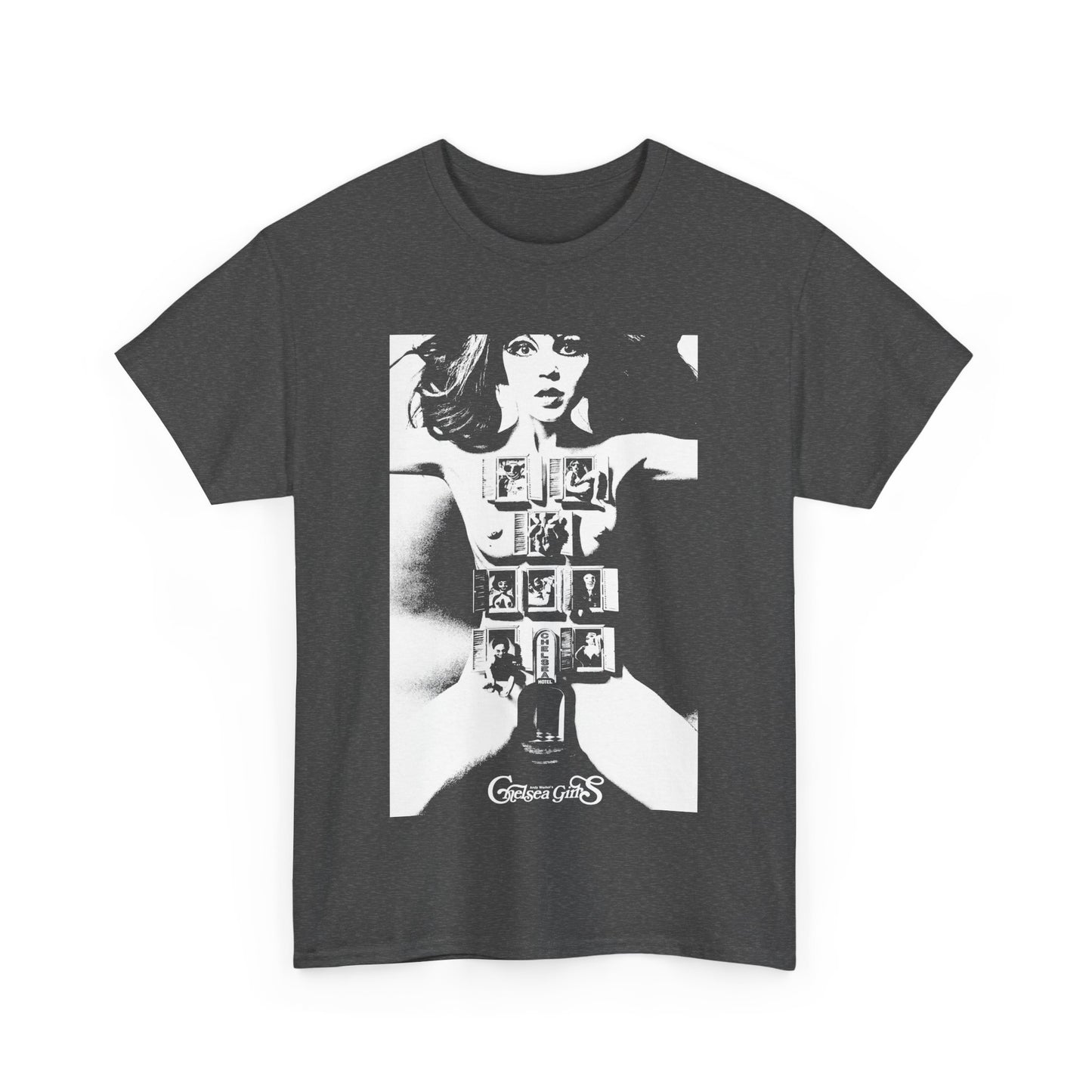 1966 experimental warhol movie chelsea girls movie poster reproduction tshirt