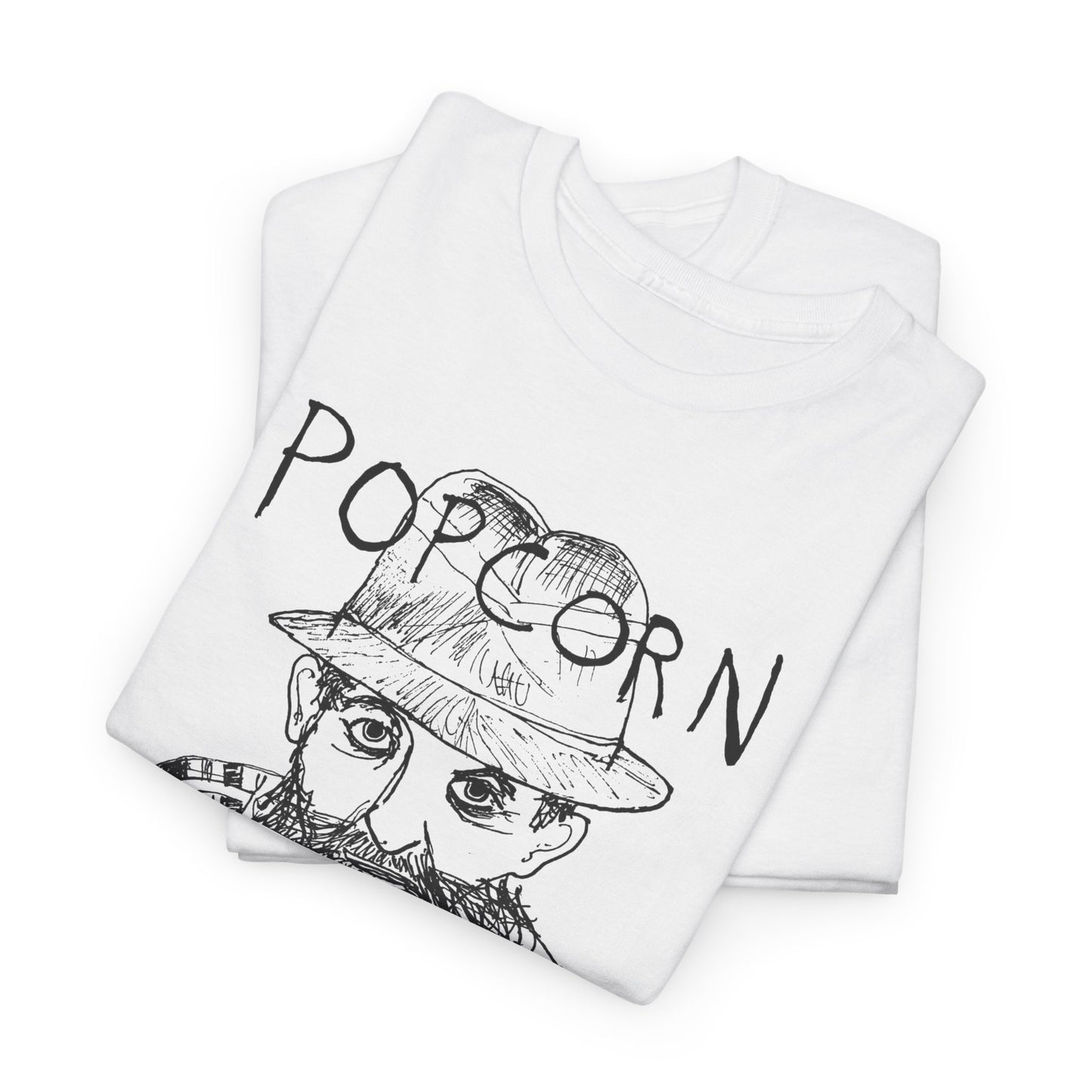 original drawing popcorn sutton fan art tshirt