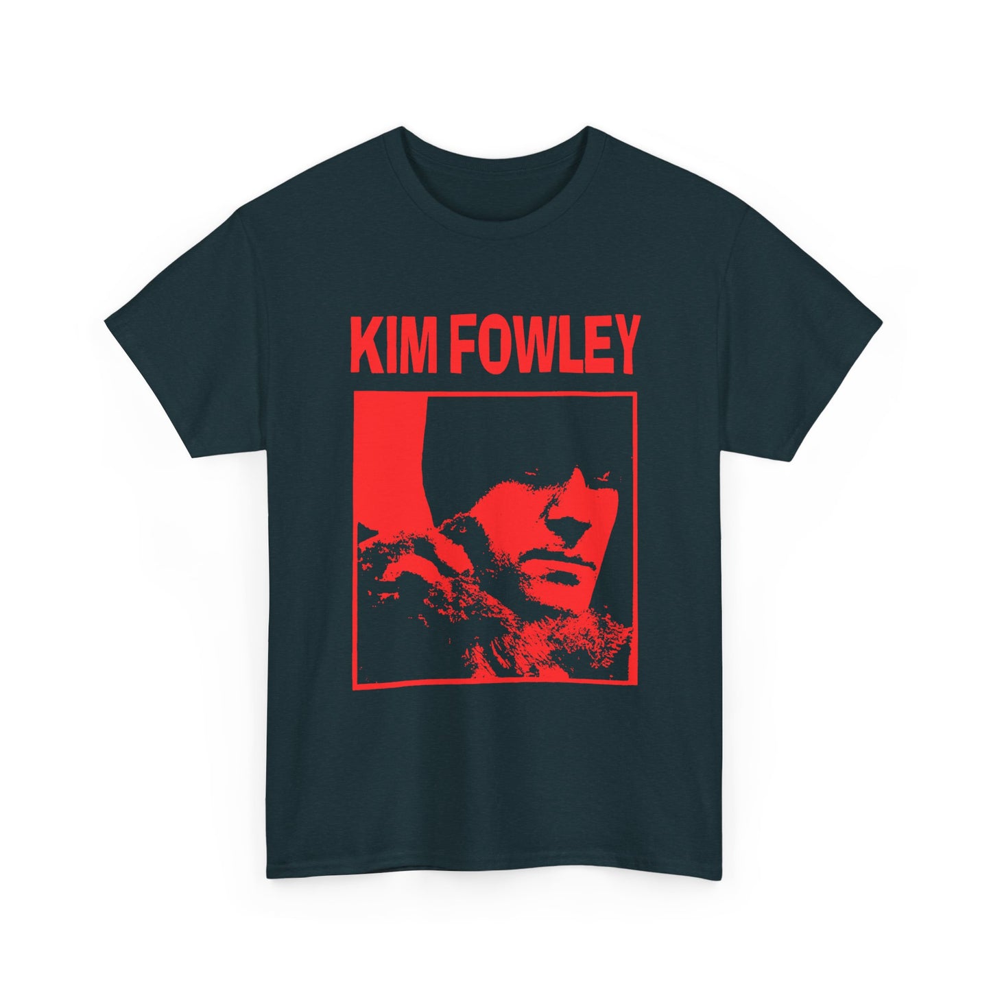 kim fowley show poster fan art reproduction red graphic tshirt