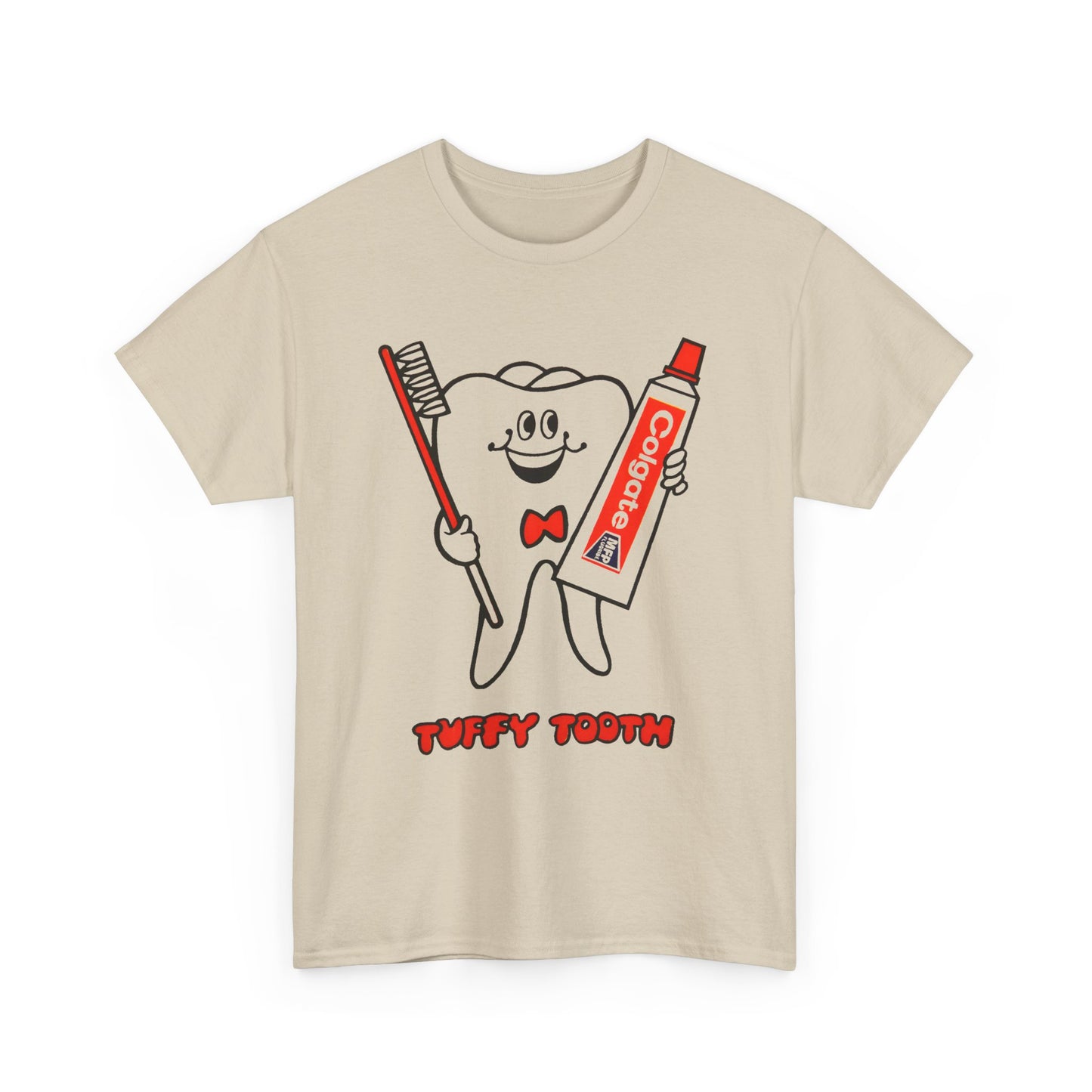 1969 tuffy tooth dental hygiene for children ad tshirt