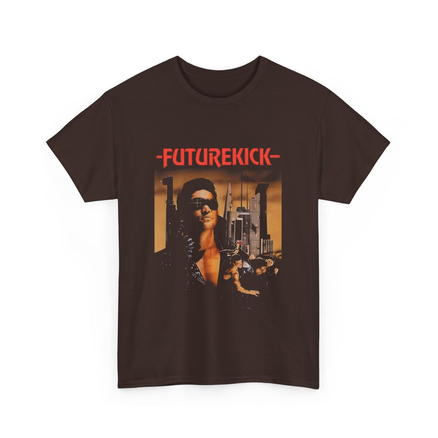 1991 action sci-fi movie future kick movie poster tshirt