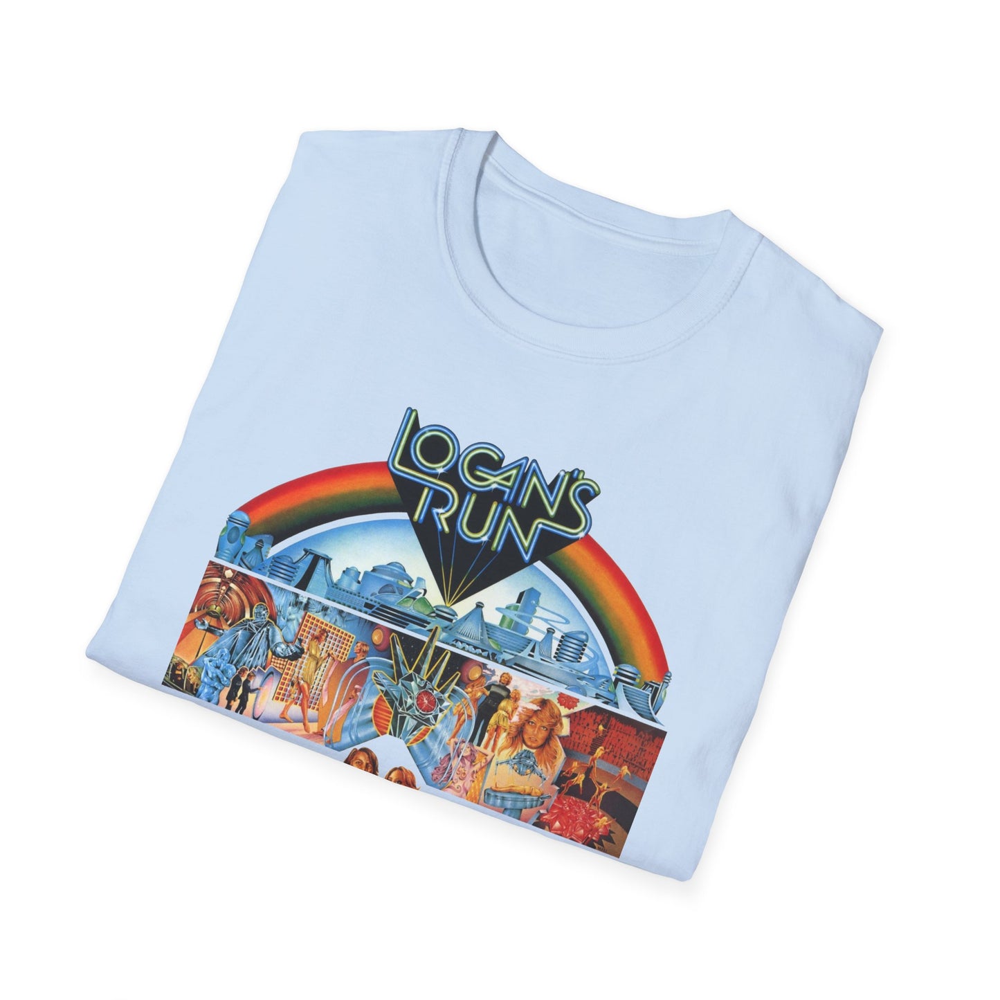 logan's run movie poster tshirt
