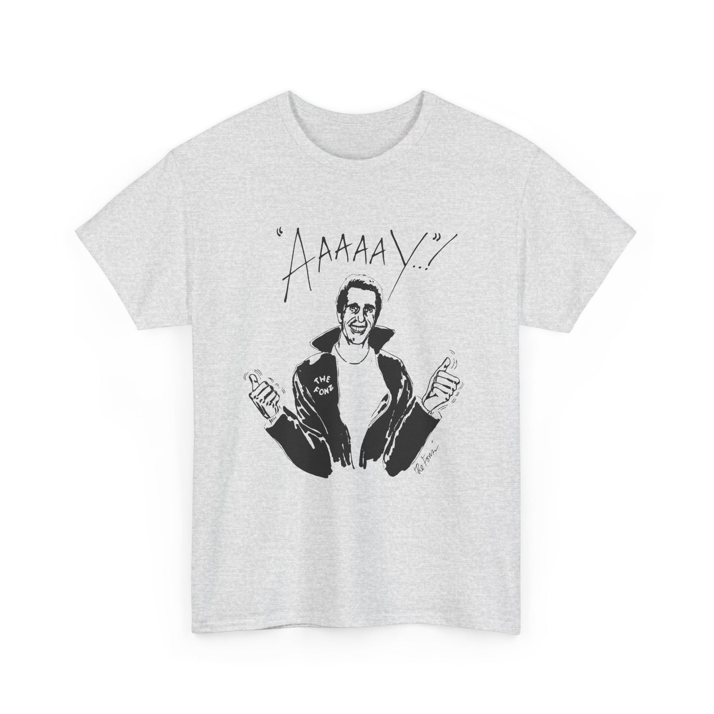 1976 jcpenny fonz tshirt reproduction tshirt