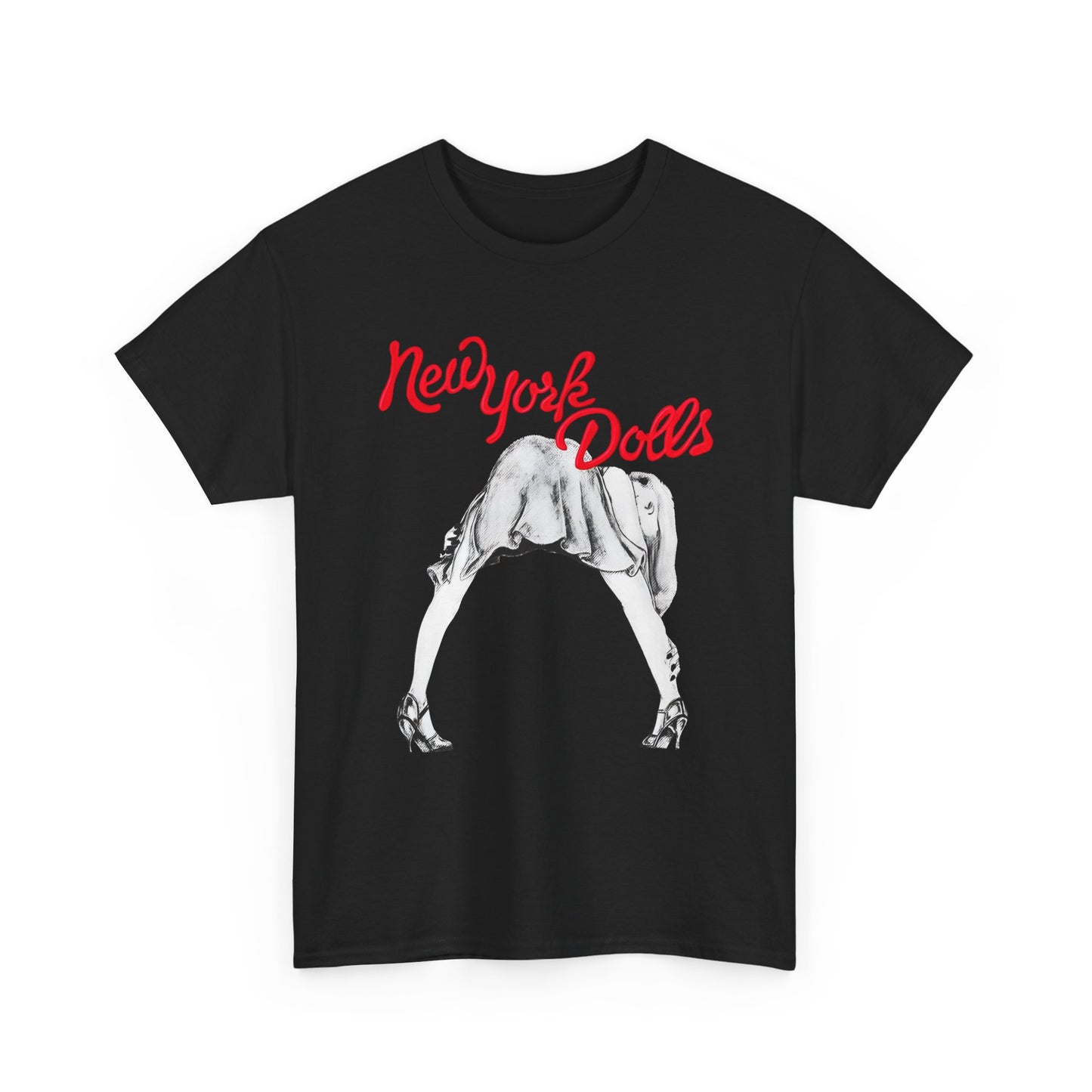 vintage new york dolls reproduction tshirt