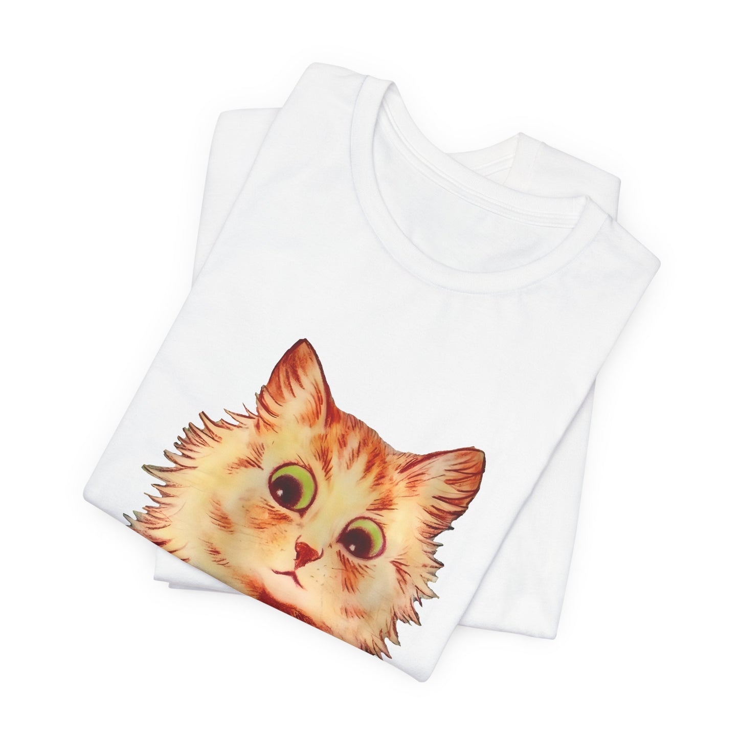 louis wain anthropomorphised cat painting another orange cat