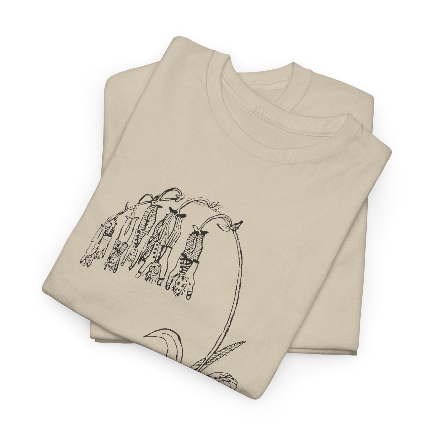 1887 edward lear nonsense botany many peeplia upsidownnia tshirt