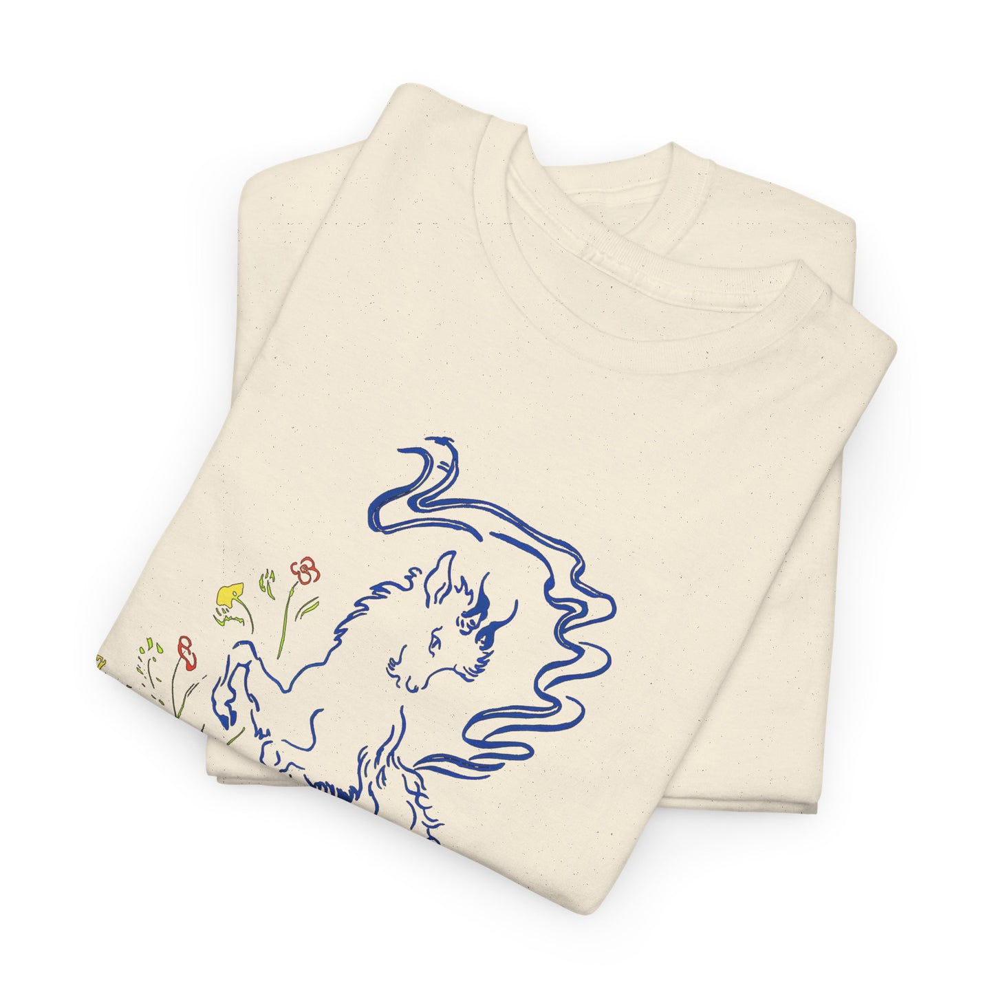 mid twentieth century french children's book la chèvre de monsieur seguin goat book cover tshirt