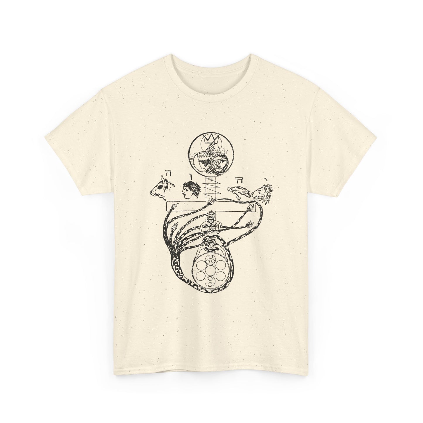 early 1900s the garden of eden after the fall by occultist austin osman spare tshirt
