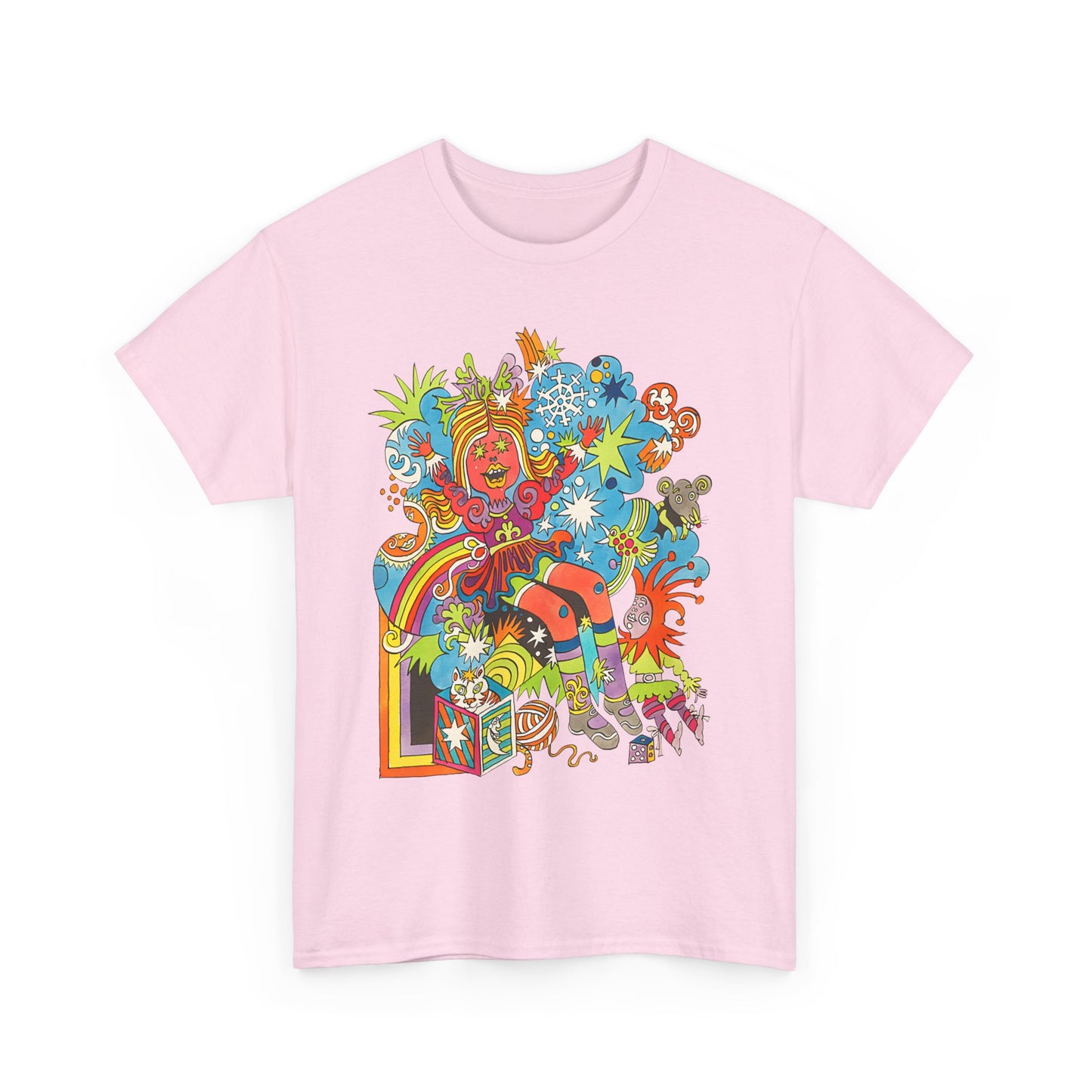 1970 stars slovak illustration by miroslav cipar reproduction tshirt