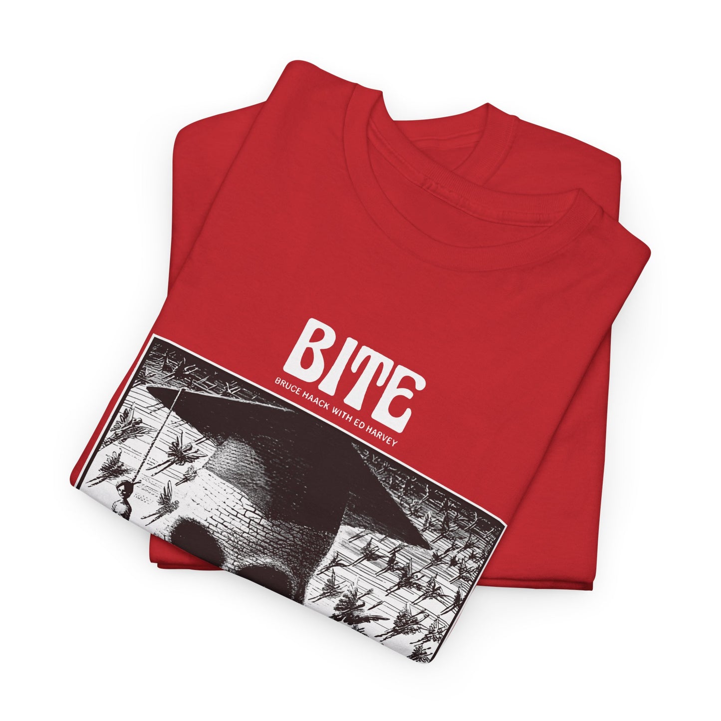1981 bruce haack with ed harvey experimental electronic album bite tshirt