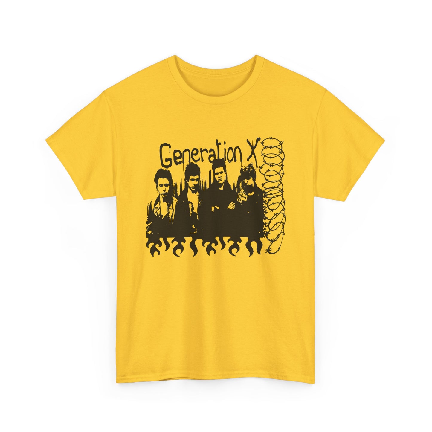 generation x fan art band tshirt